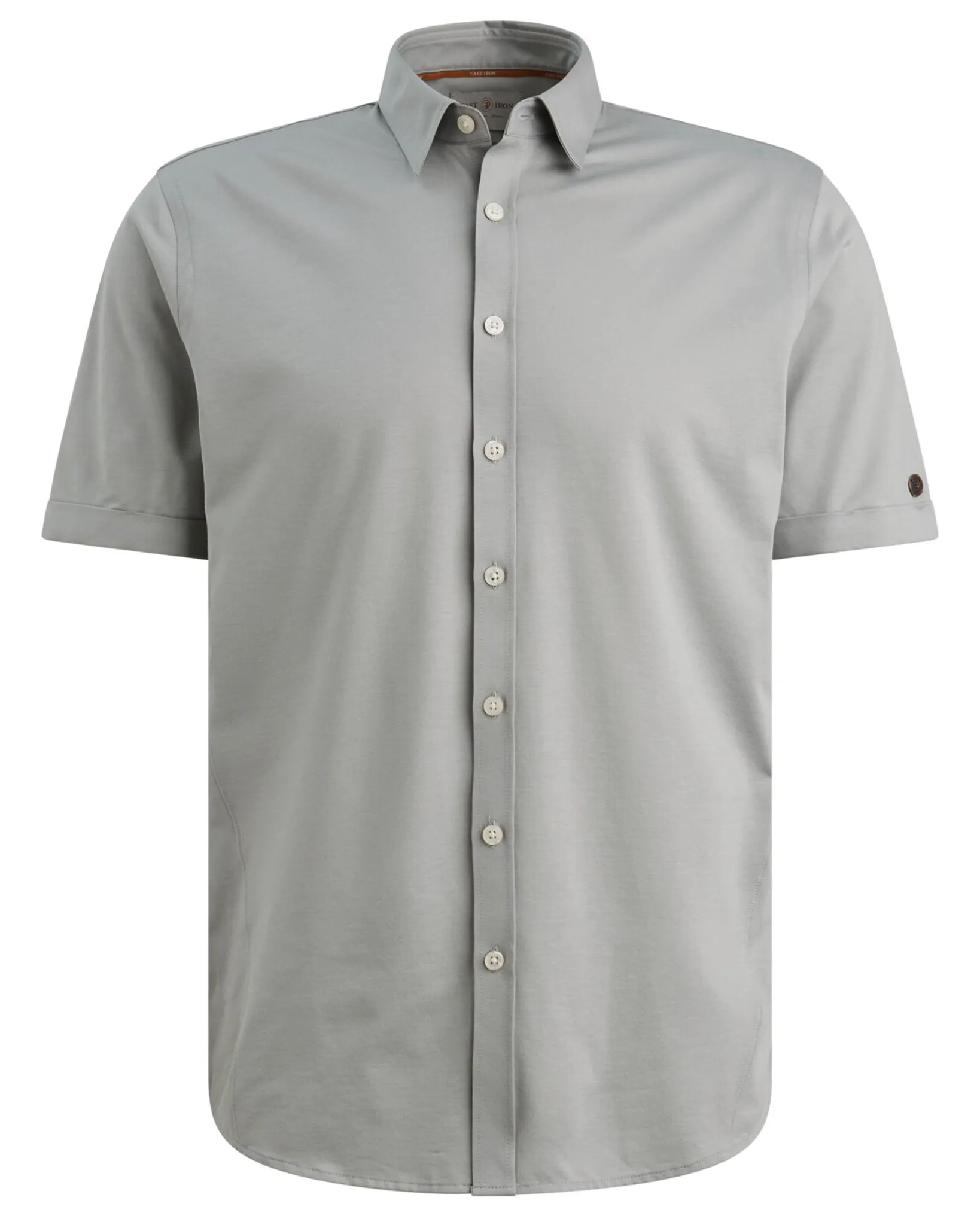 Cast Iron Casual Overhemd Grijs 108619-001-L