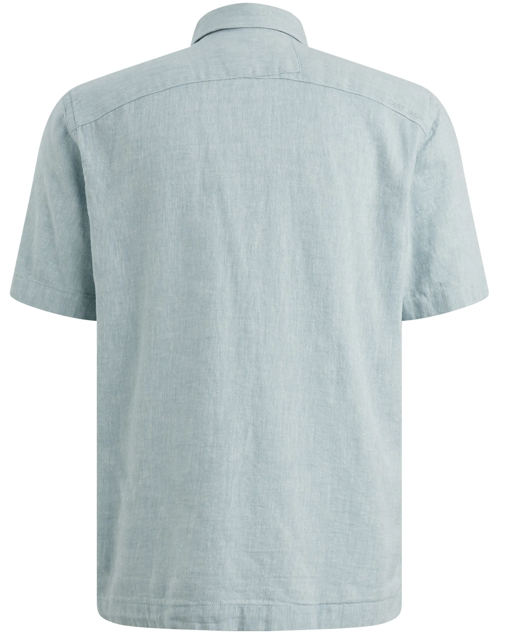 Cast Iron Casual Overhemd Blauw 108620-001-L