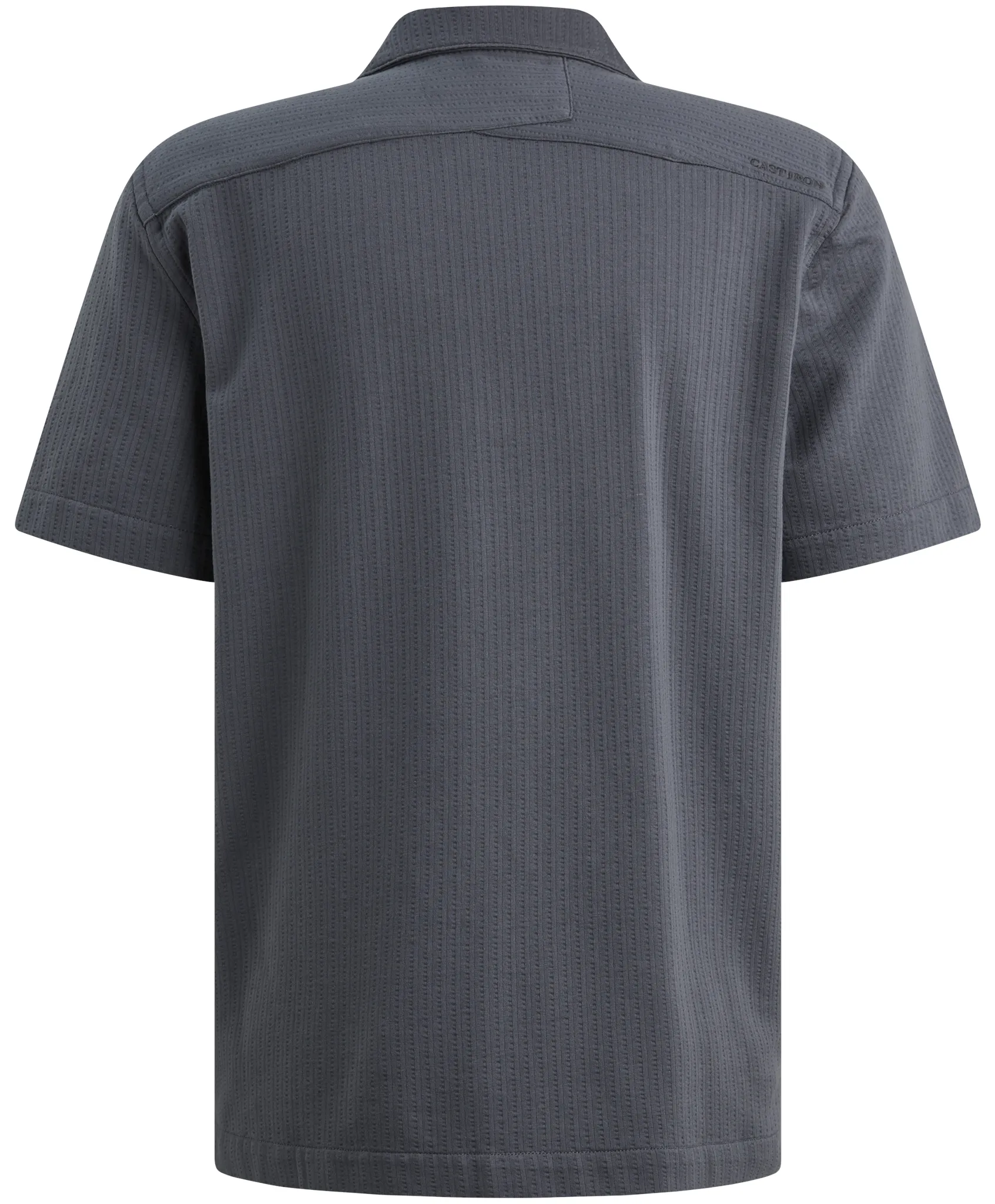 Cast Iron Casual Overhemd Grijs 108622-001-L
