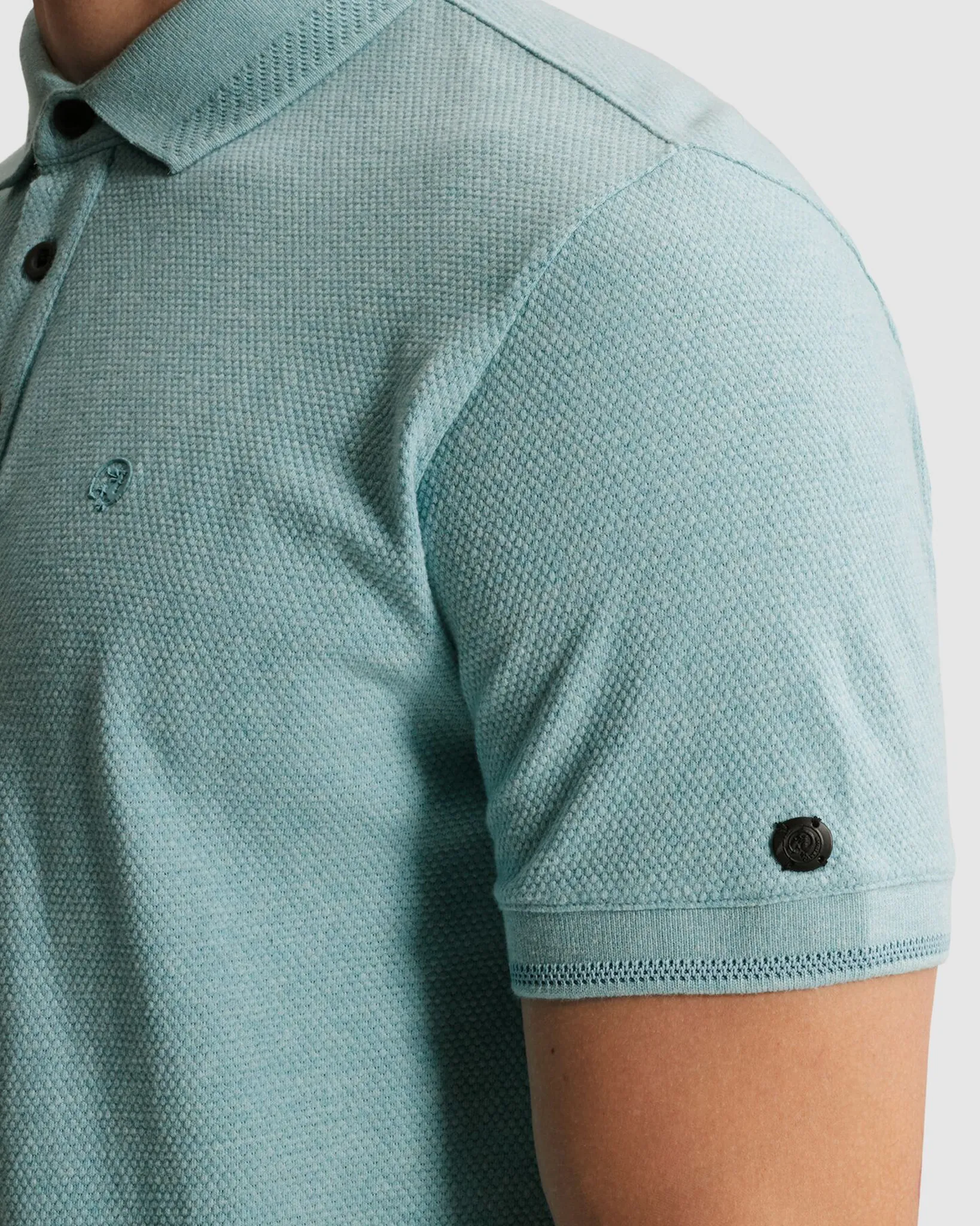 Cast Iron Polo Korte mouw Blauw 108625-001-L