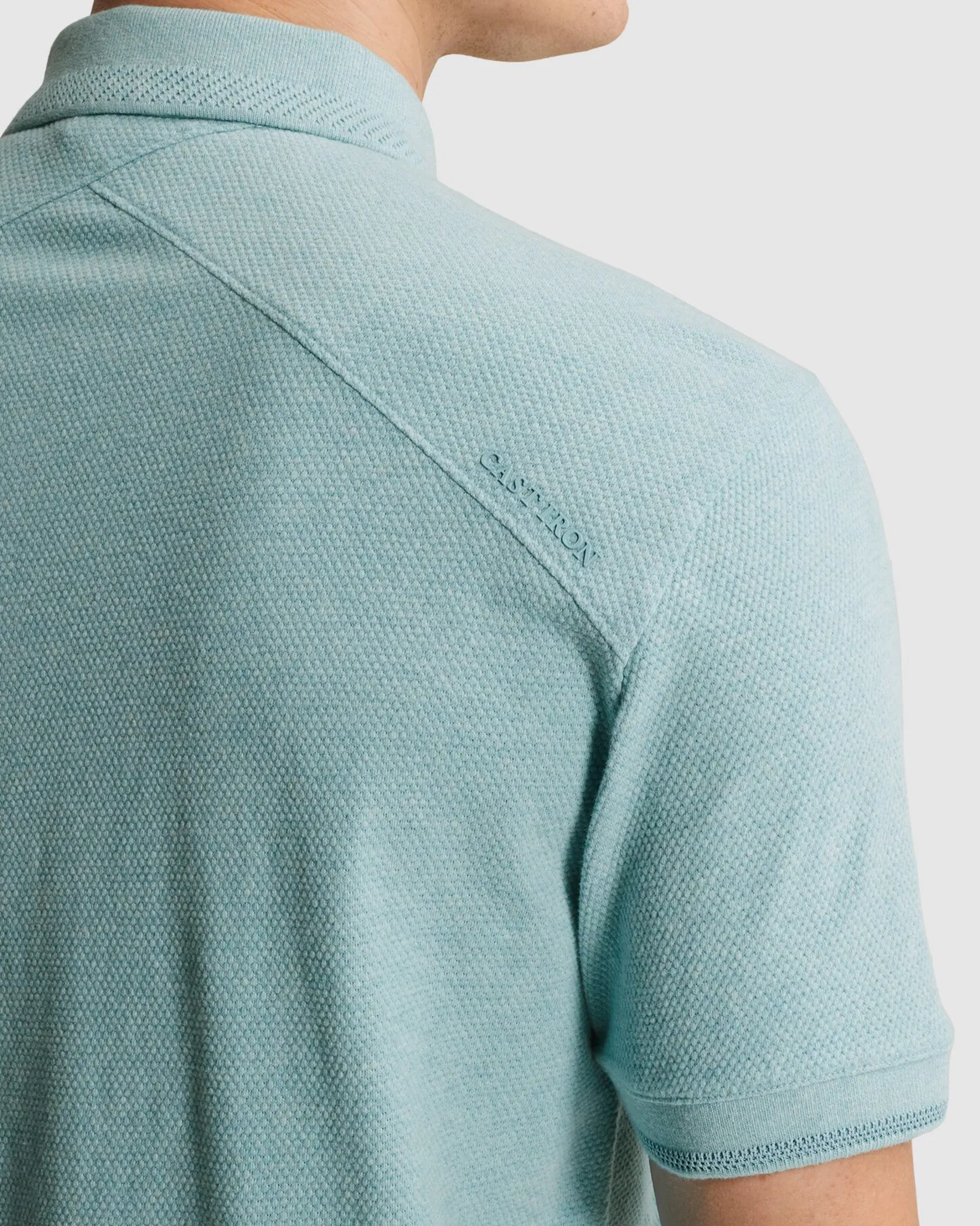 Cast Iron Polo Korte mouw Blauw 108625-001-L