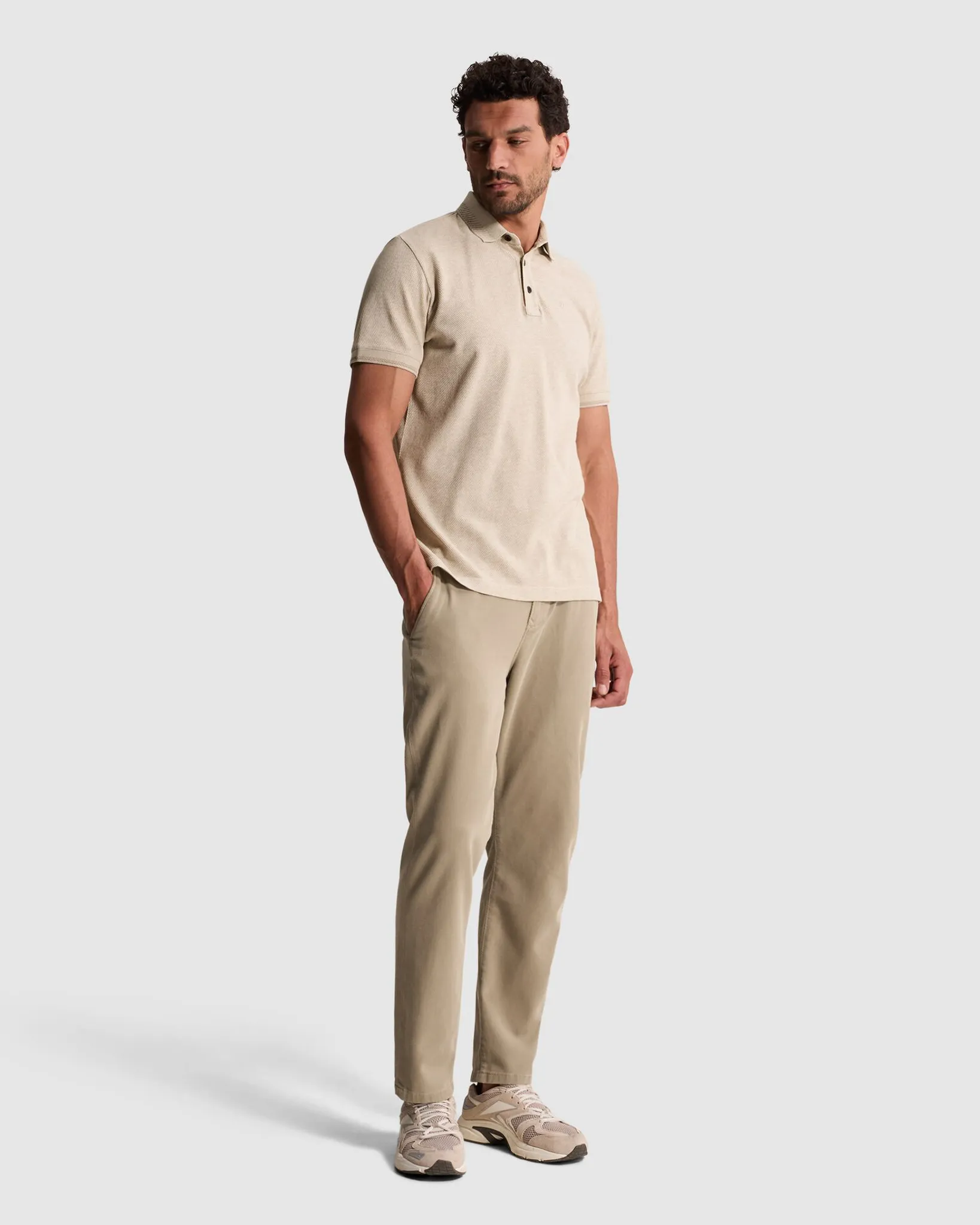 Cast Iron Polo Grijs 108626-001-L