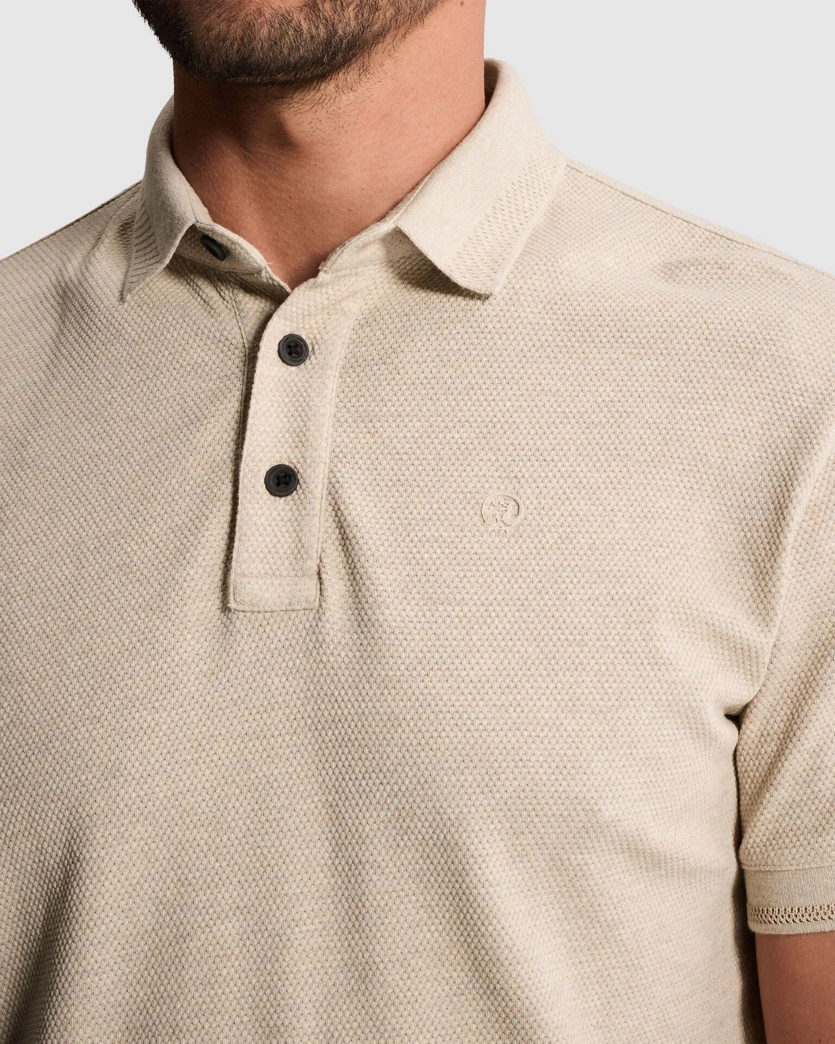 Cast Iron Polo Grijs 108626-001-L