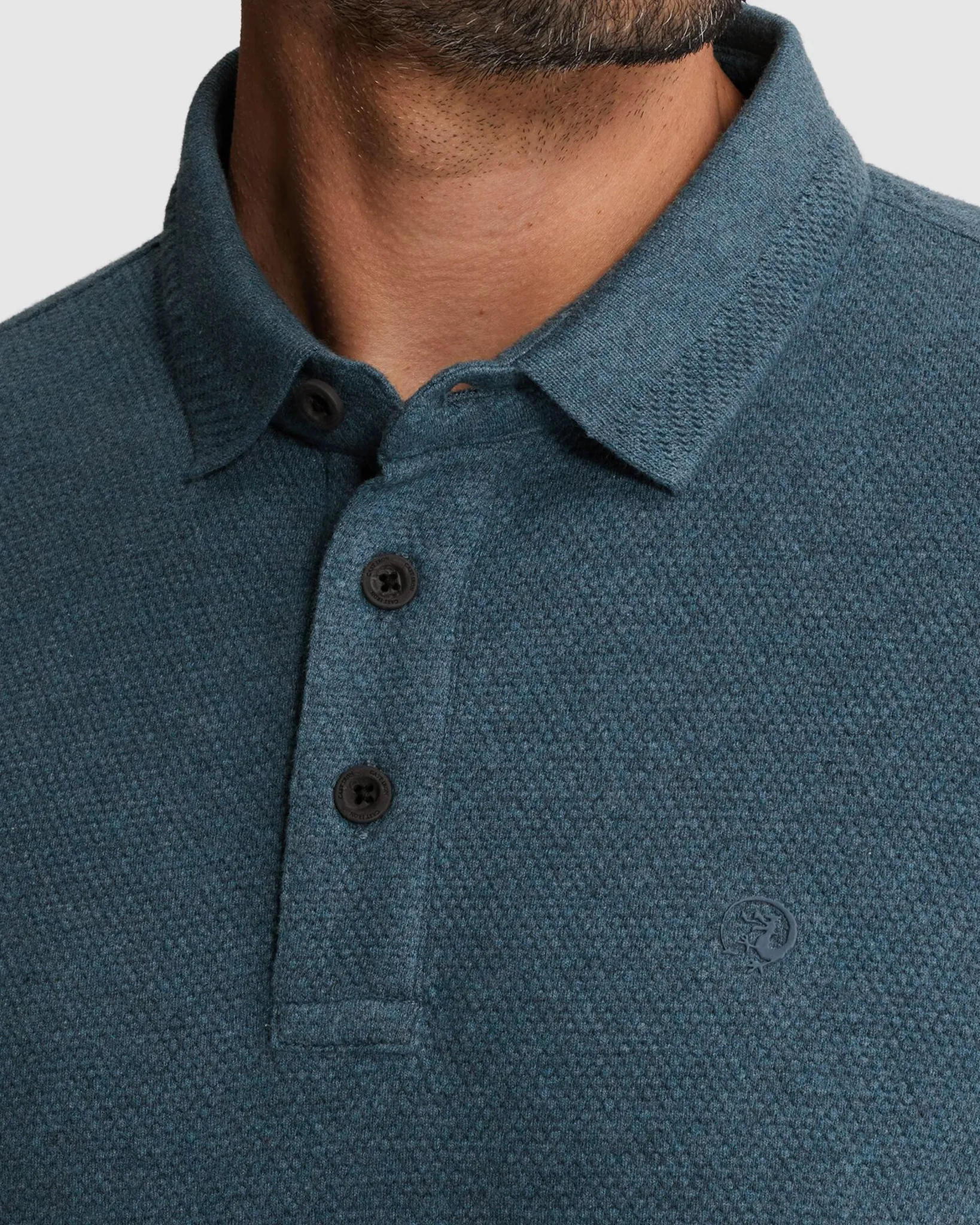 Cast Iron Polo Korte mouw Grijs 108627-001-L