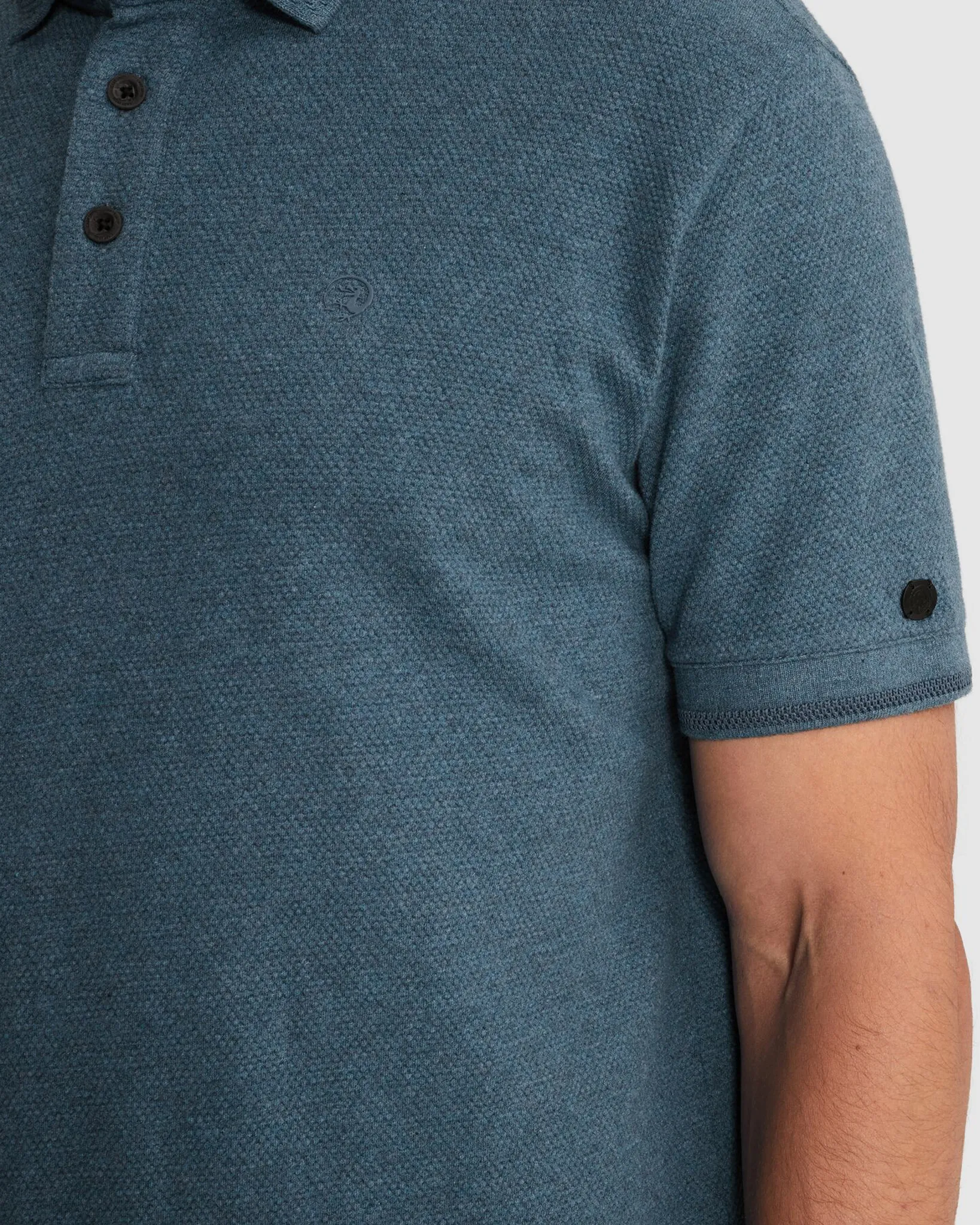 Cast Iron Polo Korte mouw Grijs 108627-001-L