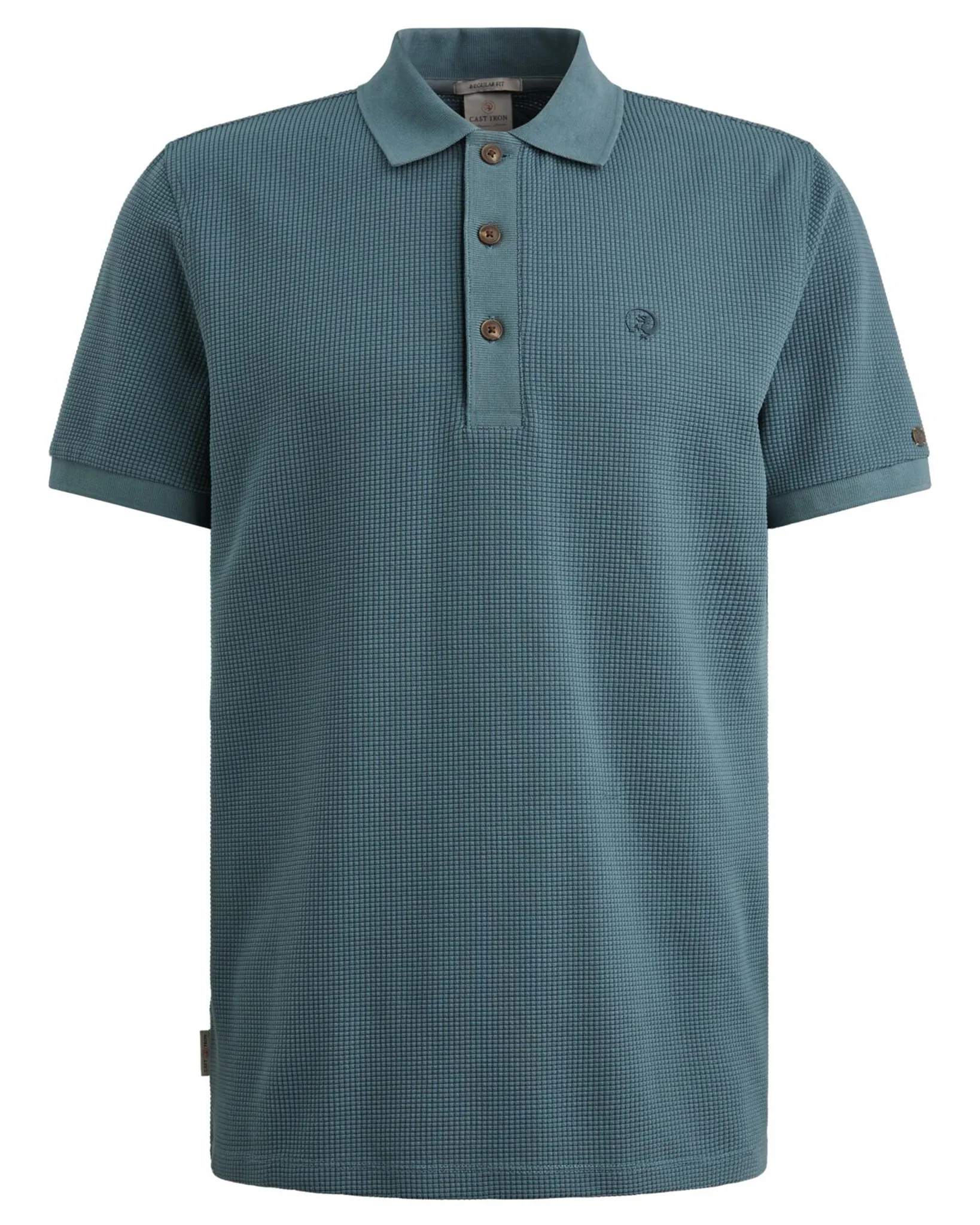 Cast Iron Polo Korte mouw Blauw 108628-001-L