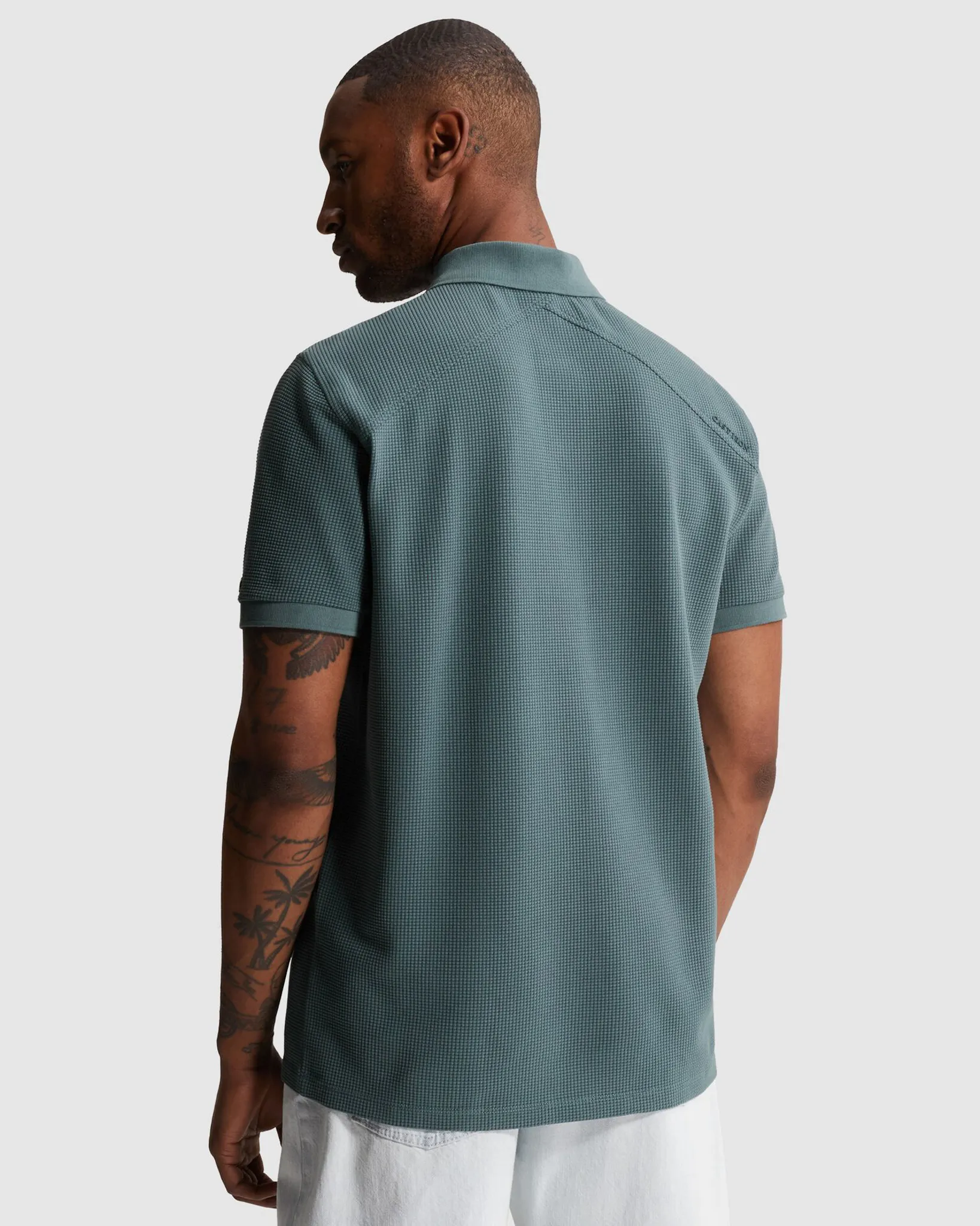 Cast Iron Polo Korte mouw Blauw 108628-001-L