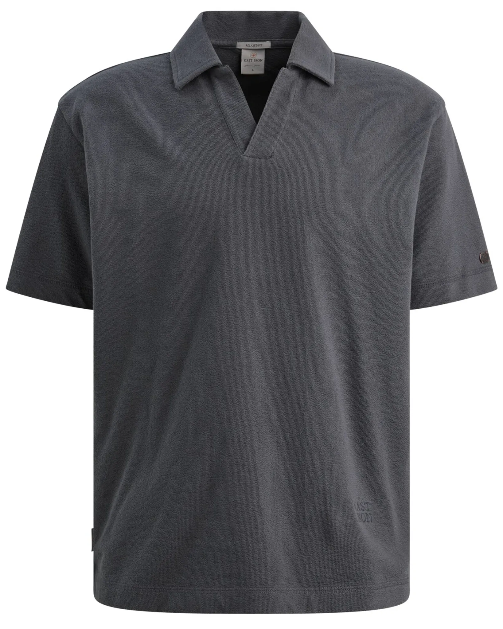 Cast Iron Polo Grijs 108631-001-L