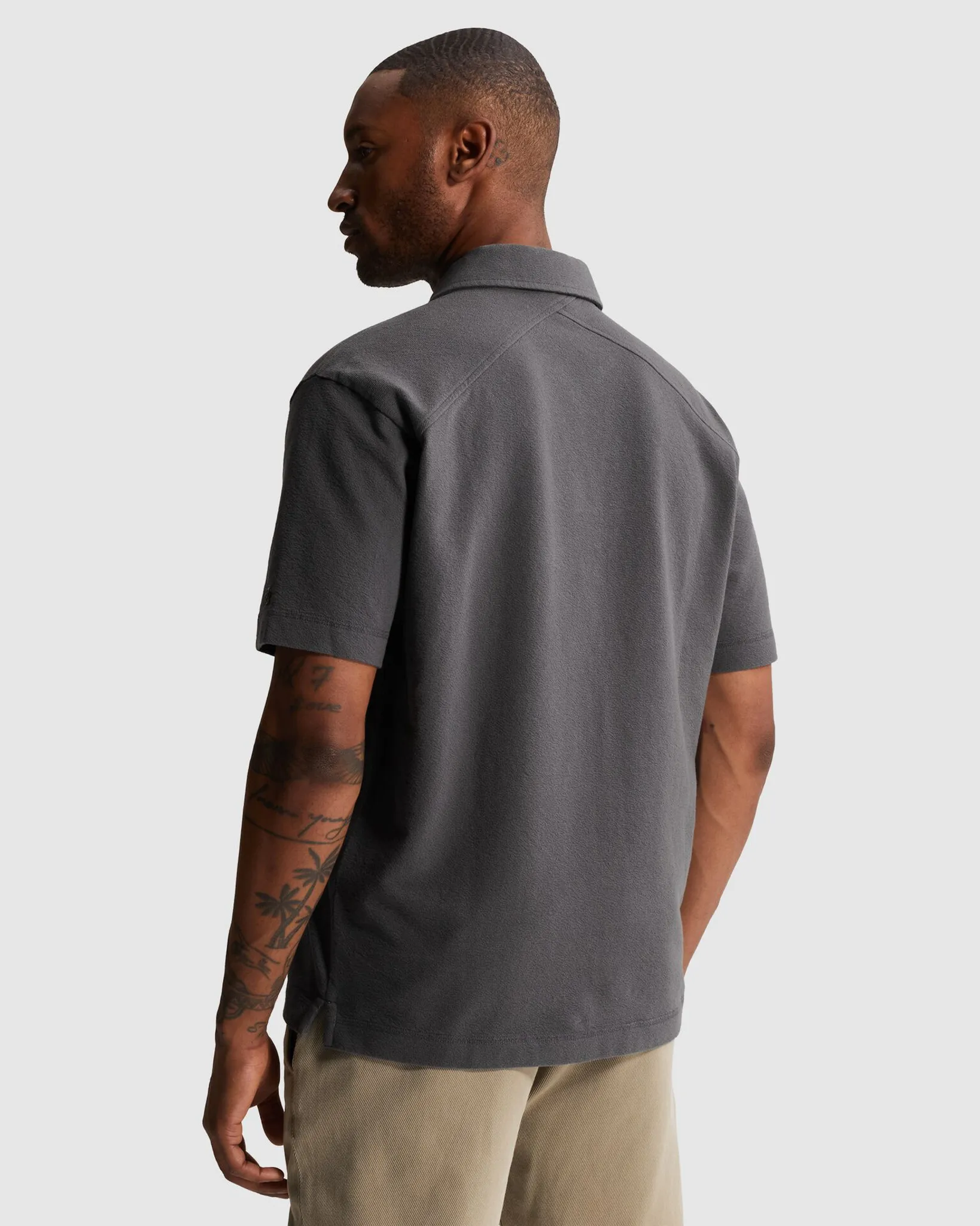 Cast Iron Polo Grijs 108631-001-L