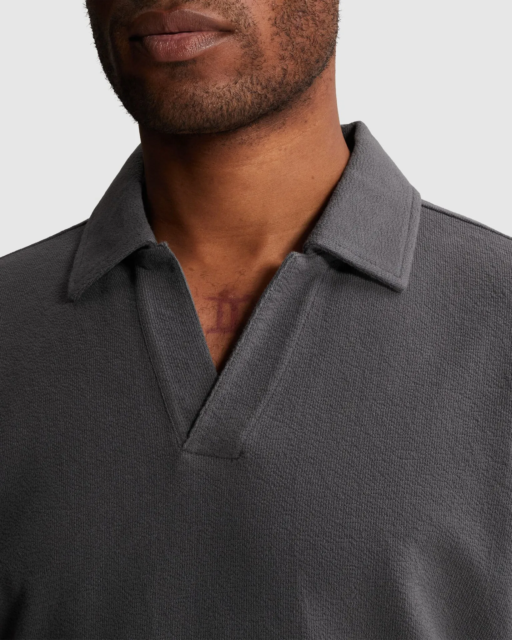 Cast Iron Polo Grijs 108631-001-L