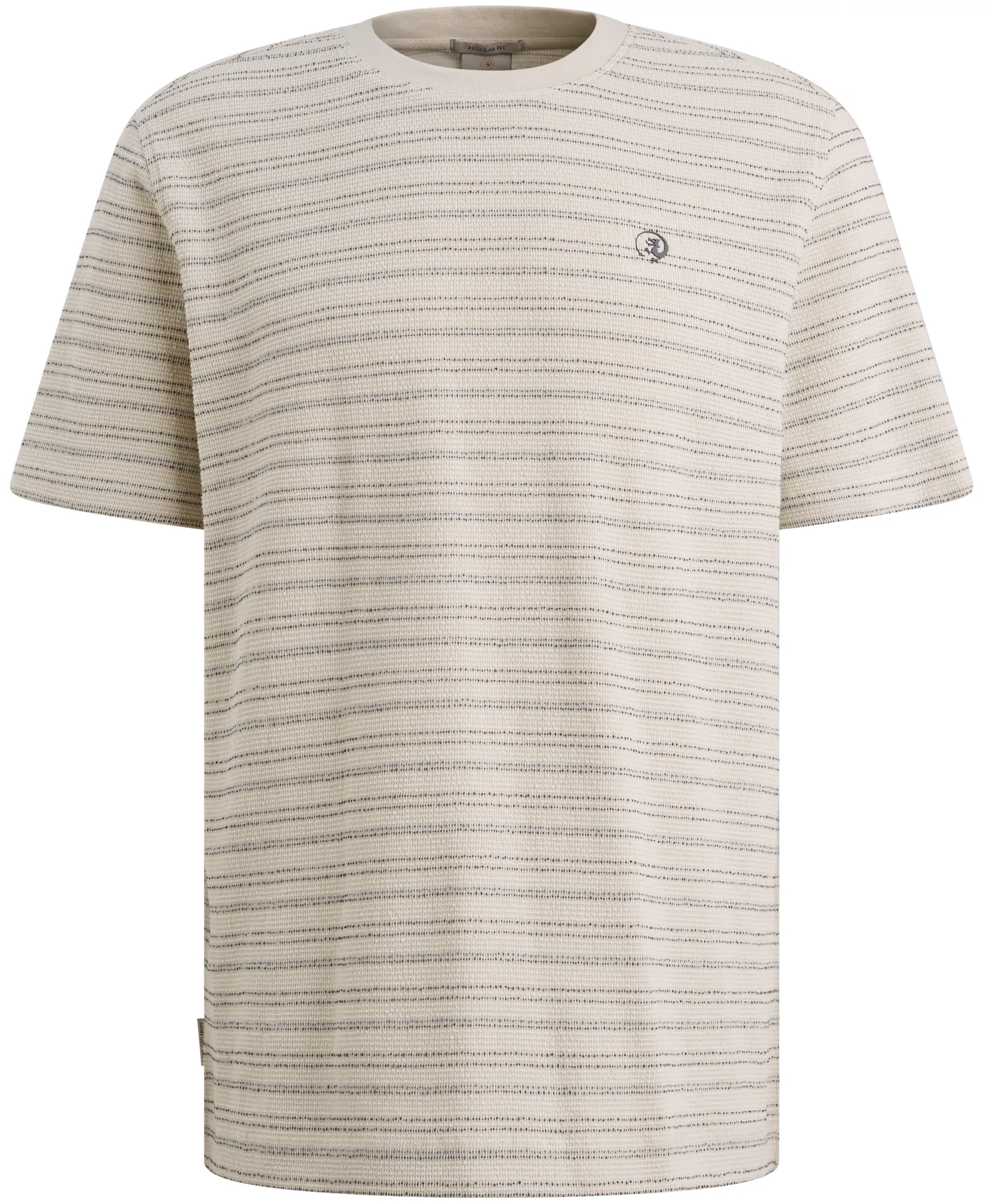 Cast Iron T-shirt Zilver 108633-001-L