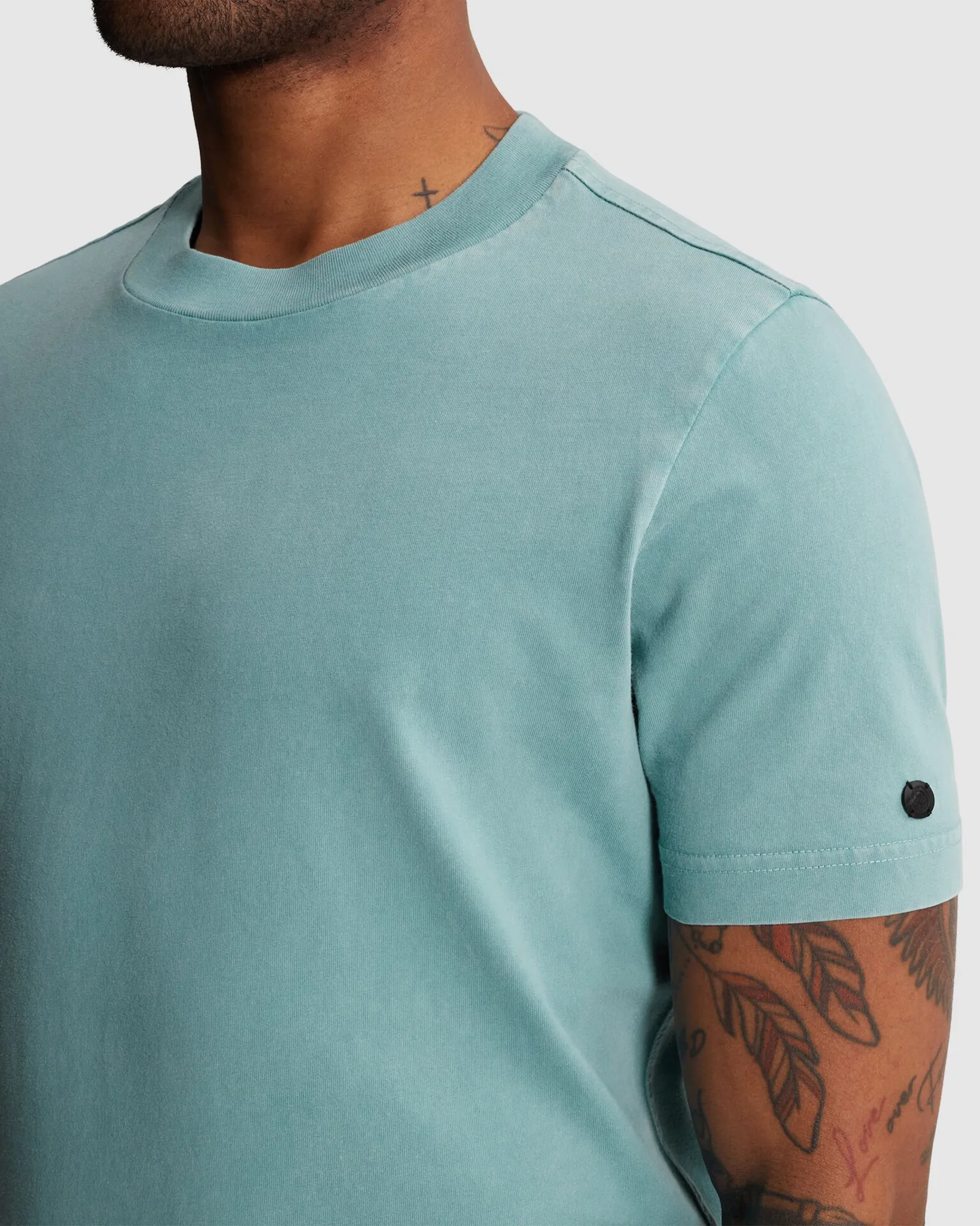 Cast Iron T-shirt Blauw 108634-001-L
