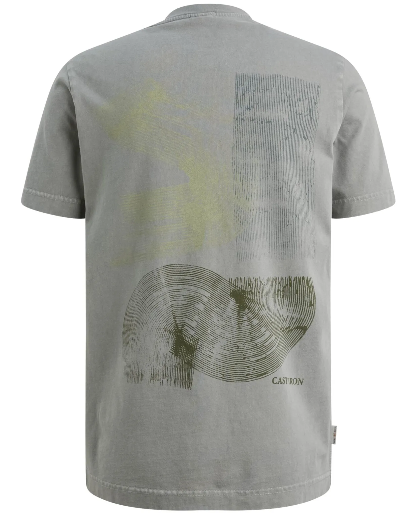 Cast Iron T-shirt Korte mouw Groen 108635-001-L