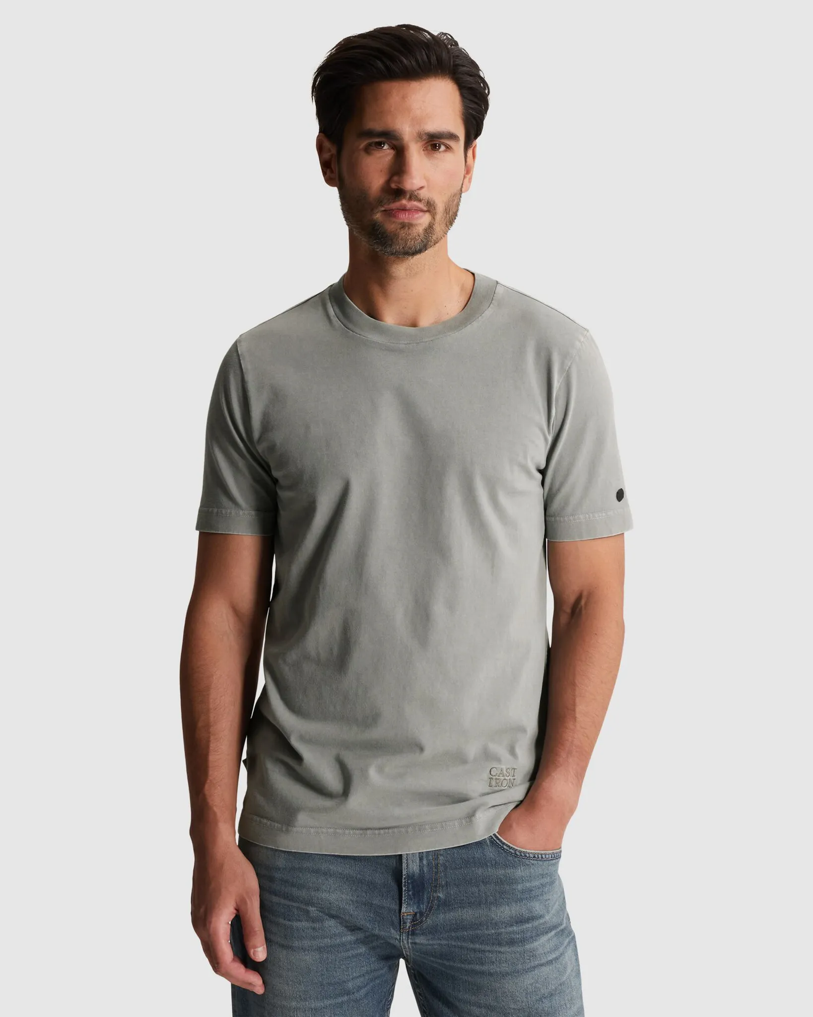 Cast Iron T-shirt Korte mouw Groen 108635-001-L