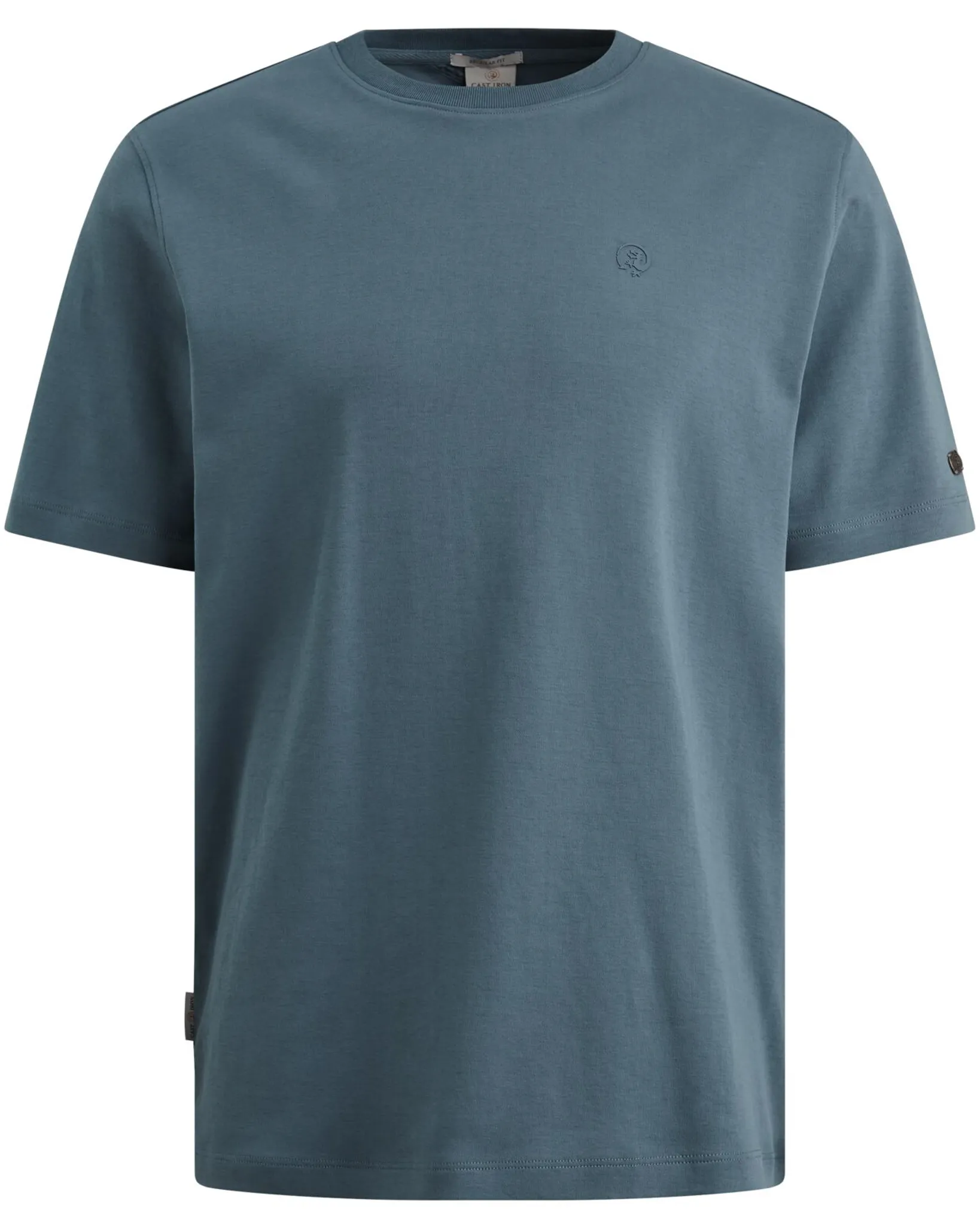 Cast Iron T-shirt Korte mouw Blauw 108636-001-L