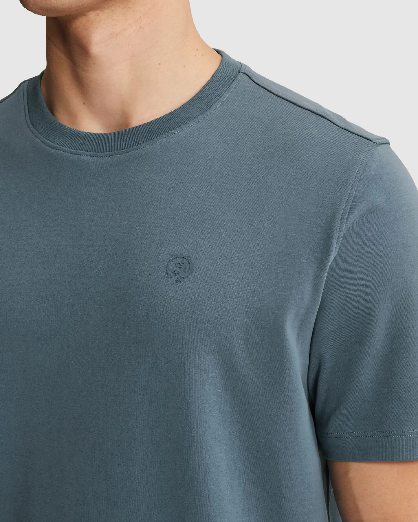 Cast Iron T-shirt Korte mouw Blauw 108636-001-L