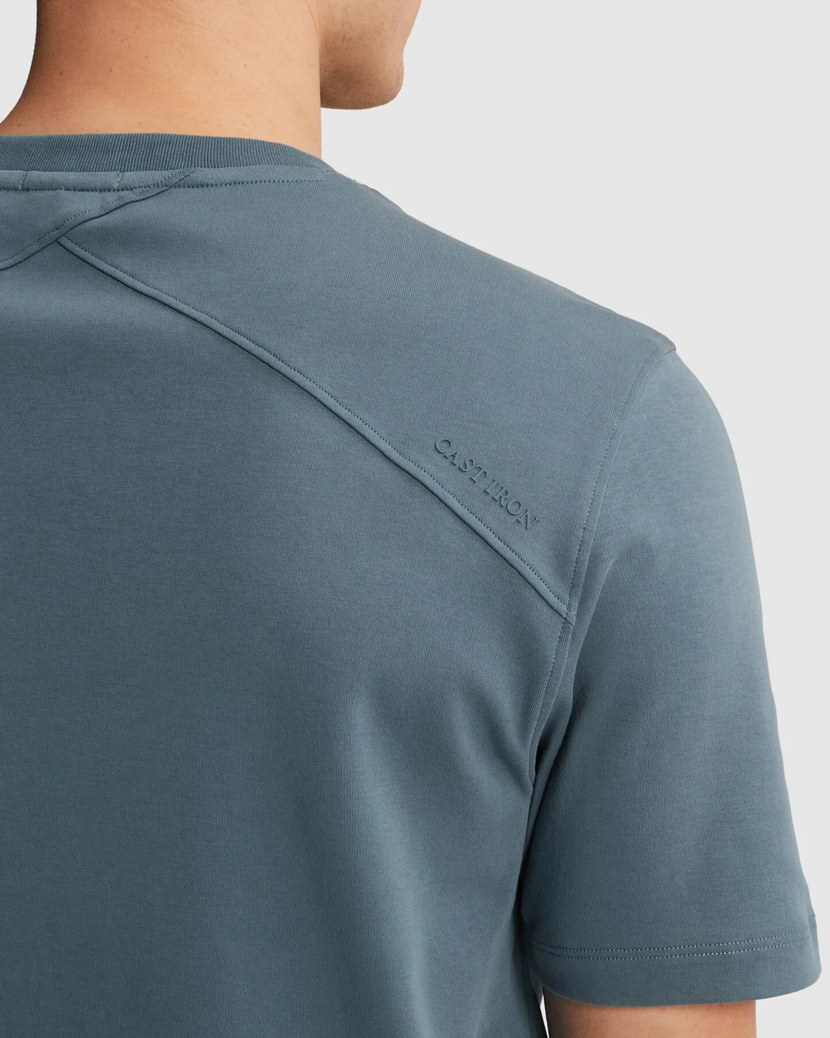 Cast Iron T-shirt Korte mouw Blauw 108636-001-L