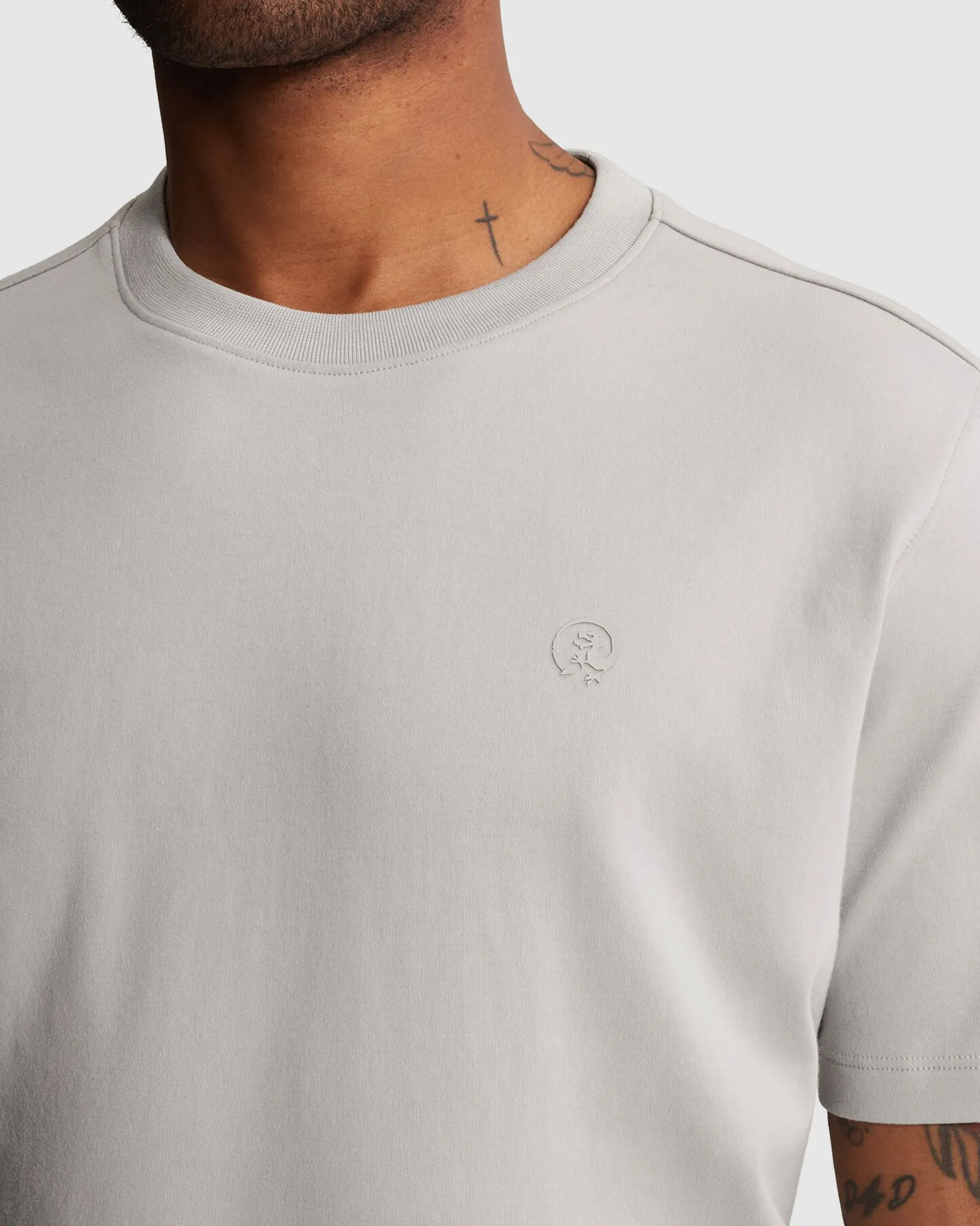 Cast Iron T-shirt Korte mouw Grijs 108637-001-L