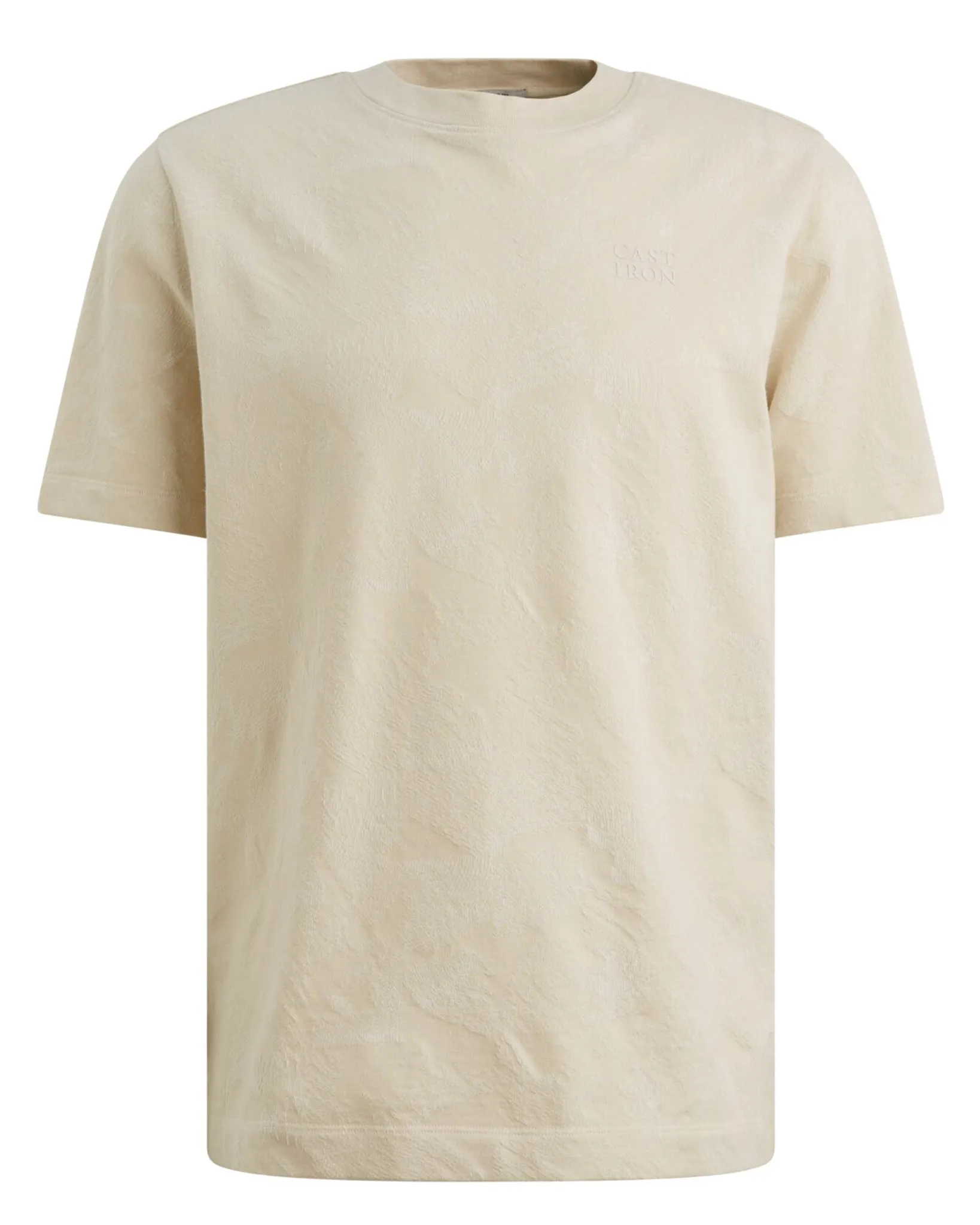 Cast Iron T-shirt Zilver 108638-001-L