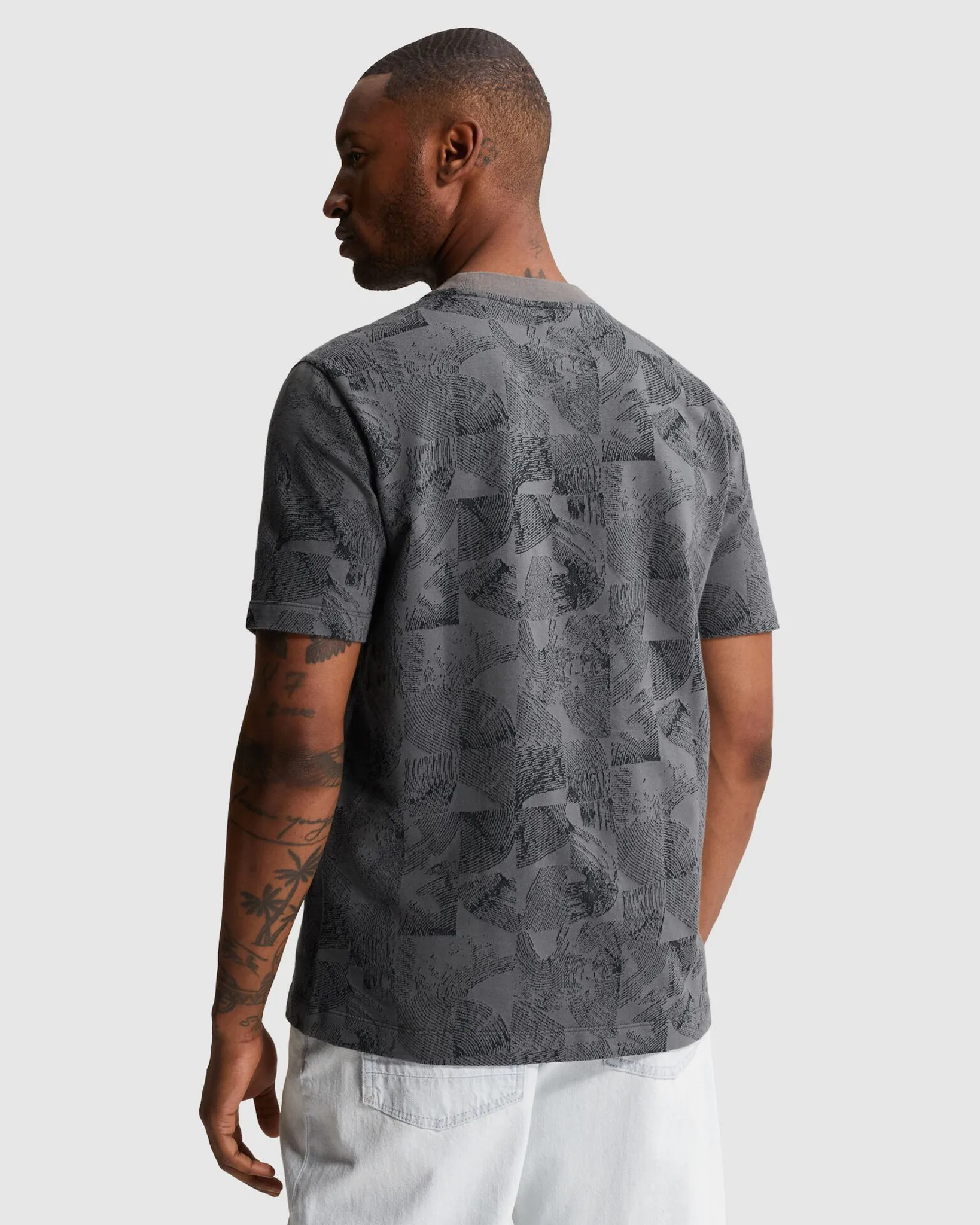 Cast Iron T-shirt Grijs 108639-001-L