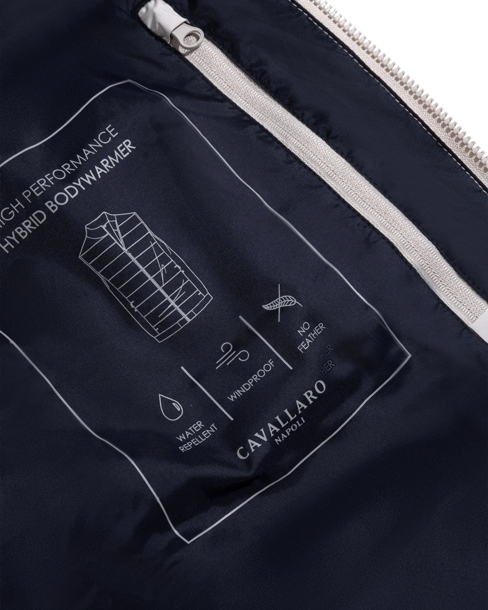 Cavallaro Quintino Bodywarmer Beige 108690-001-L