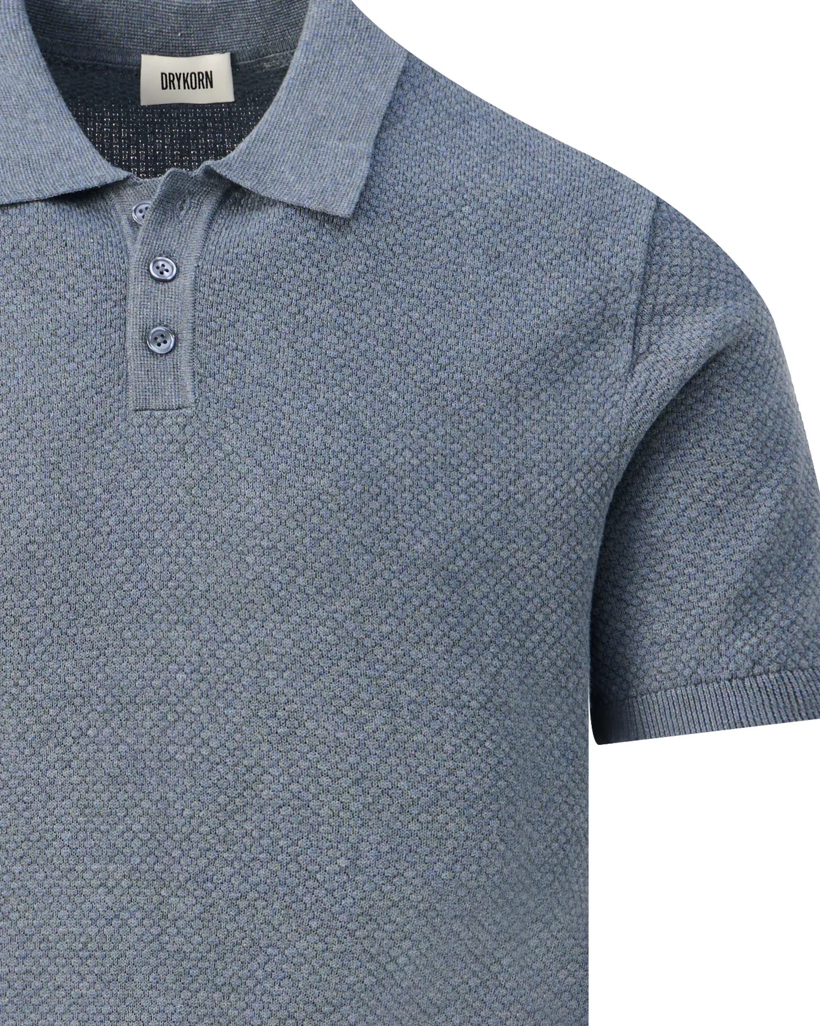 Drykorn Triton Polo Blauw 108747-001-L