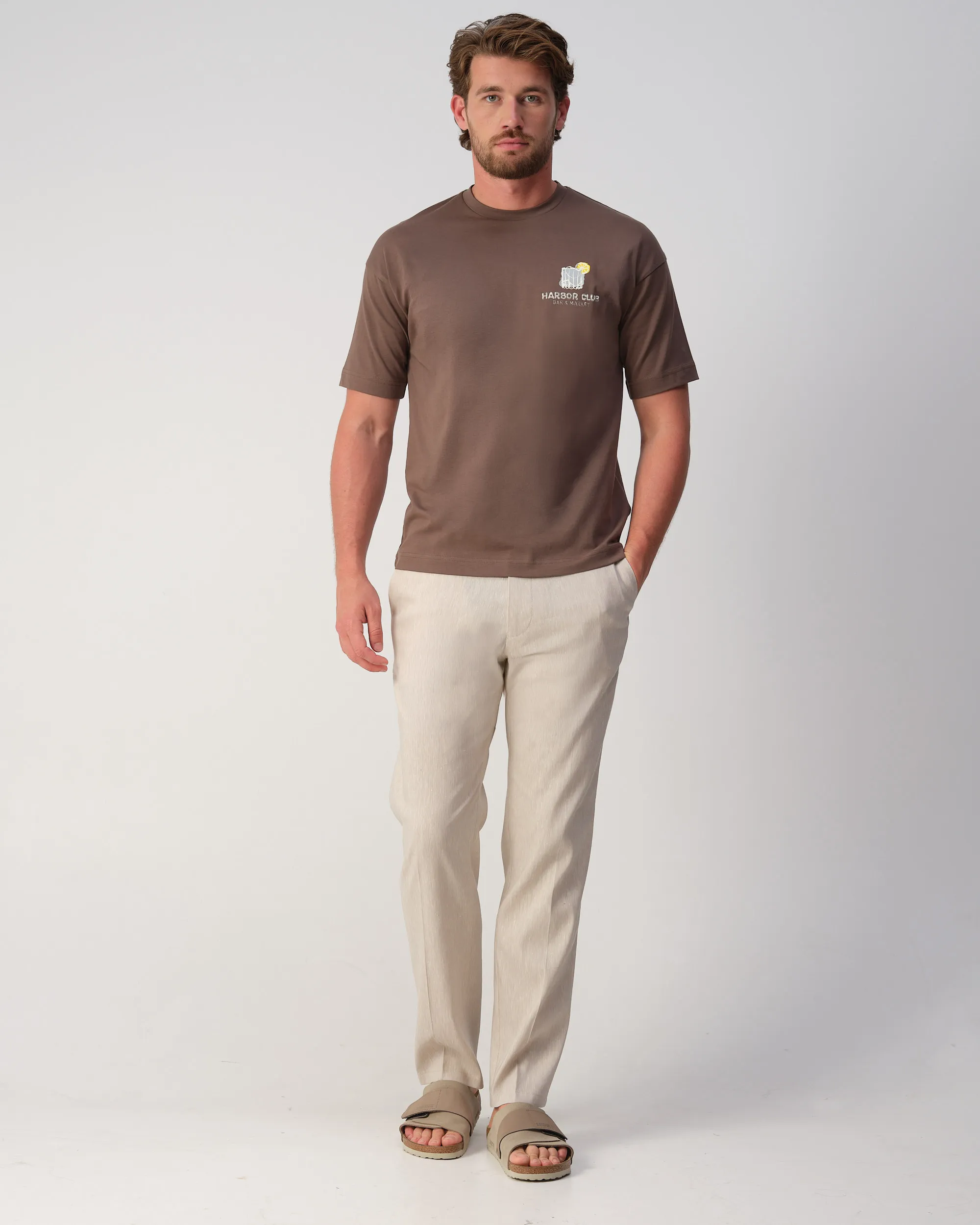 Drykorn Ajend Regular Mix & Match Pantalon Bruin 108762-001-30/34