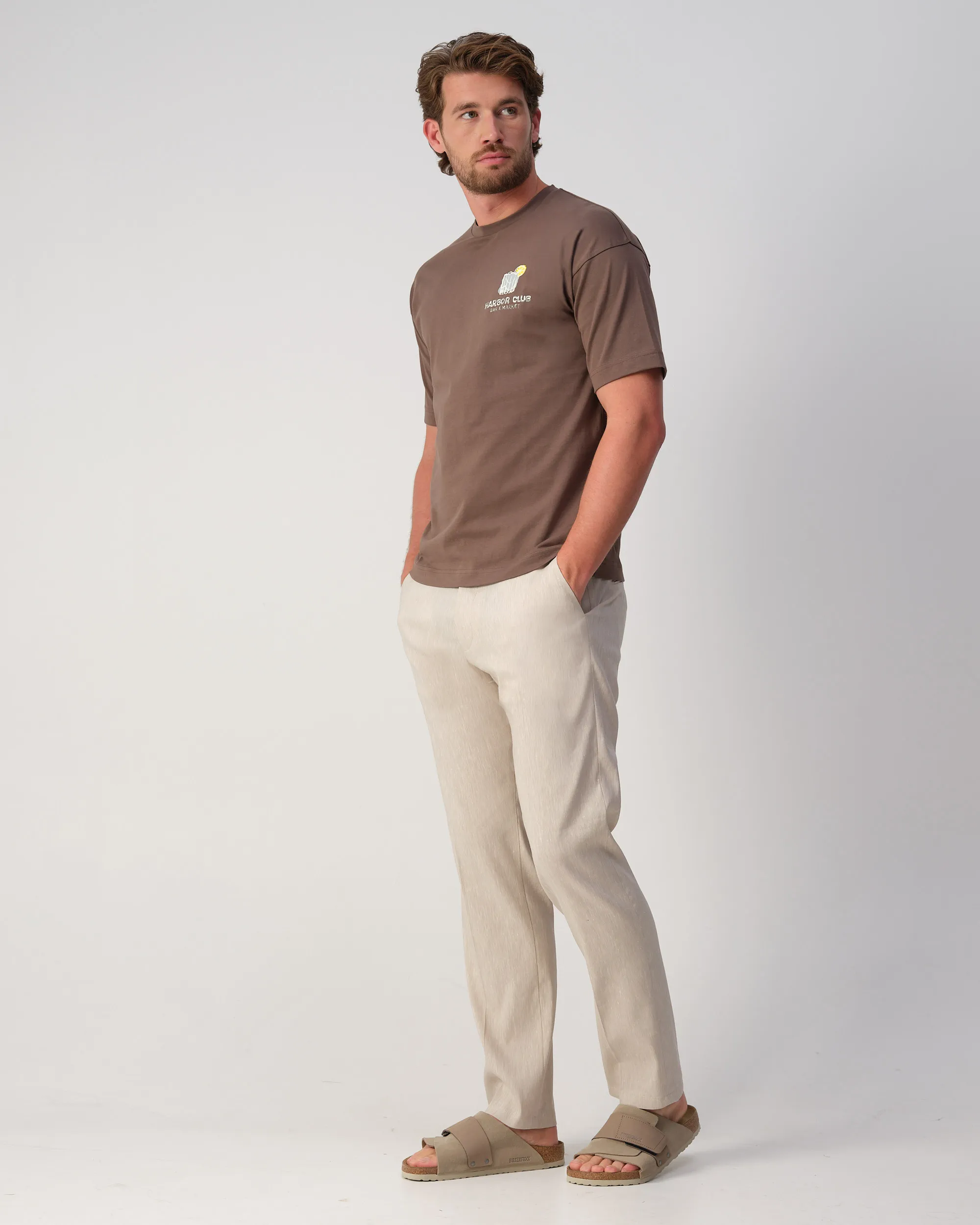 Drykorn Ajend Regular Mix & Match Pantalon Bruin 108762-001-30/34
