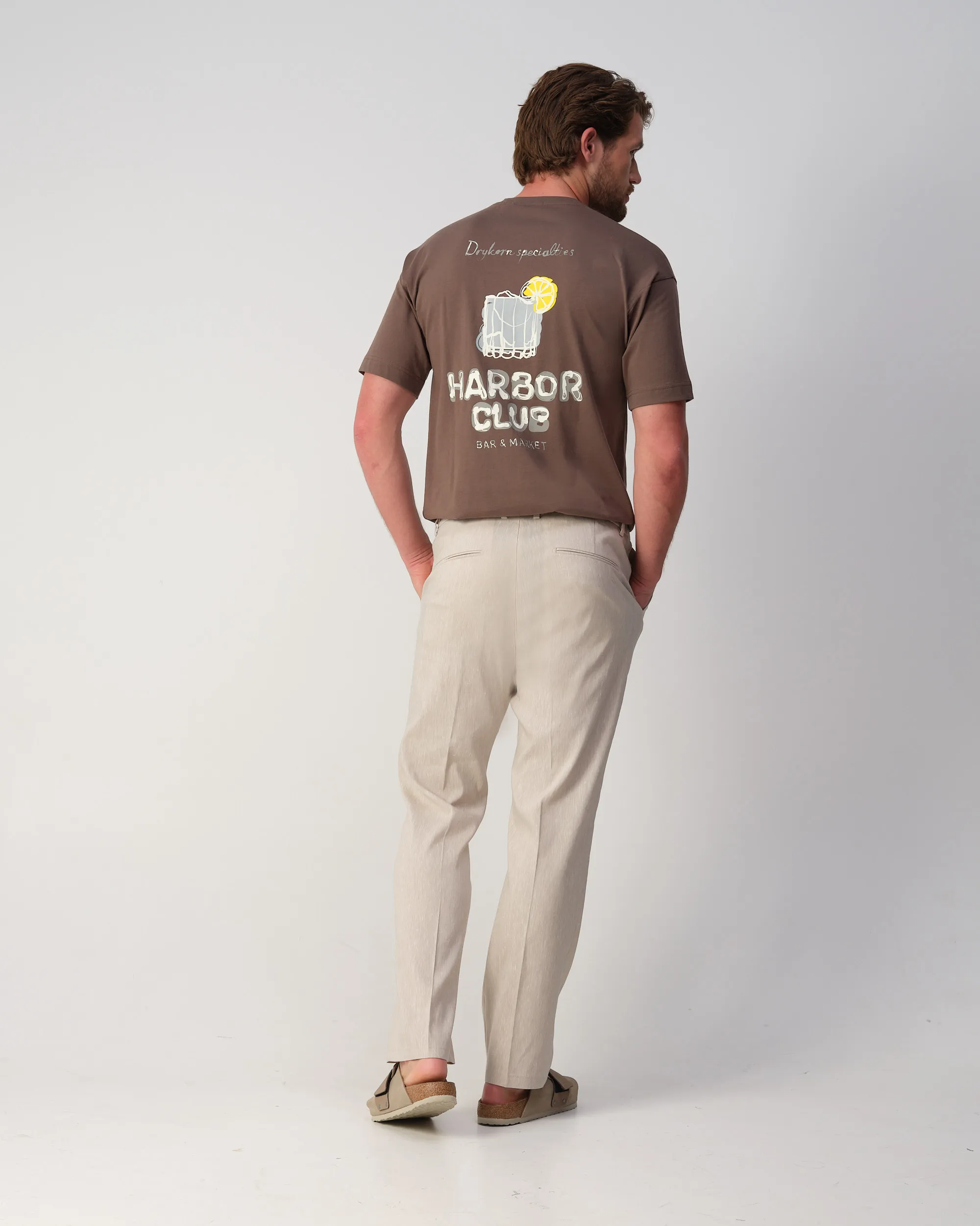Drykorn Ajend Regular Mix & Match Pantalon Bruin 108762-001-30/34