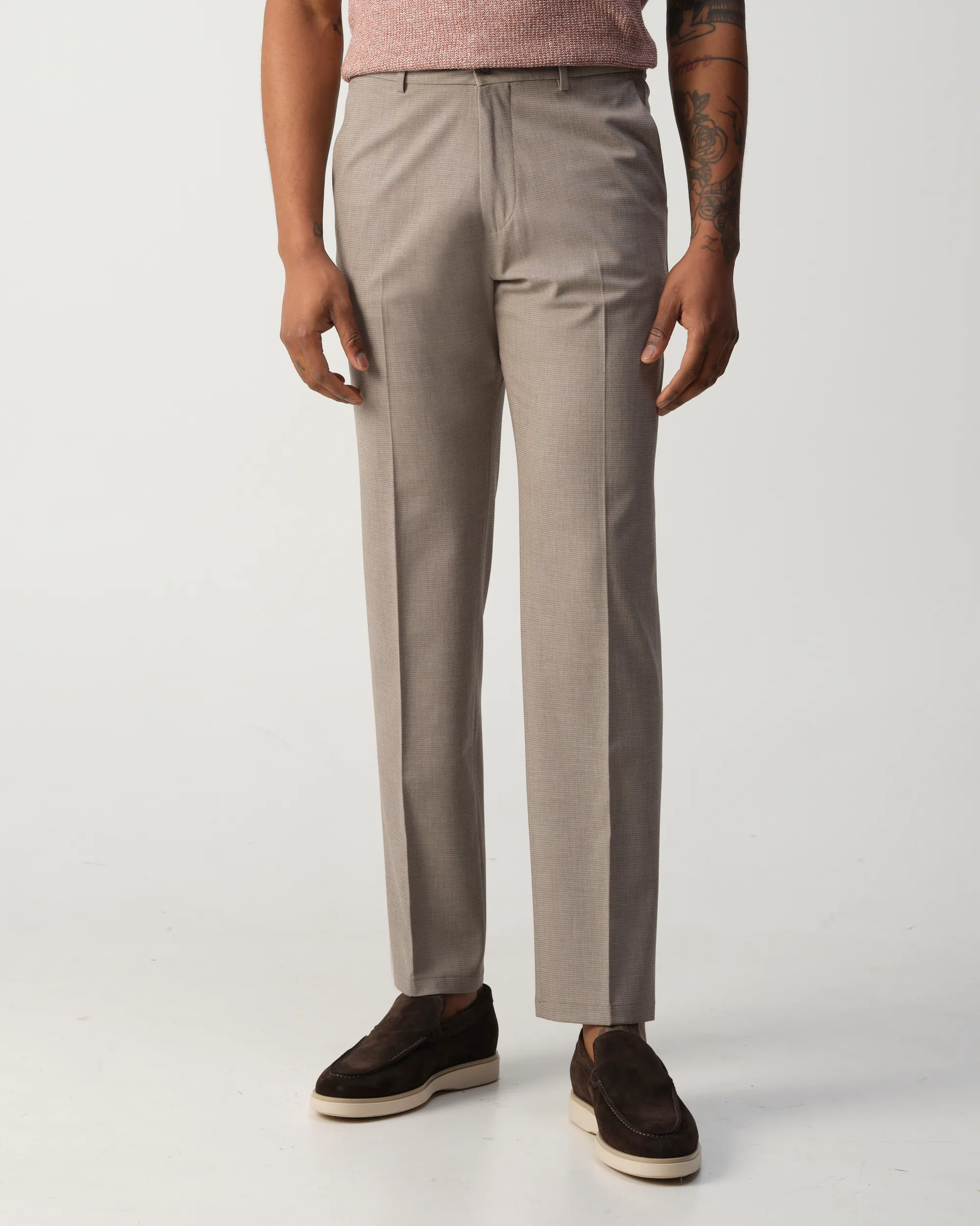 Drykorn Ajend Regular Mix & Match Pantalon Grijs 108765-001-30/34