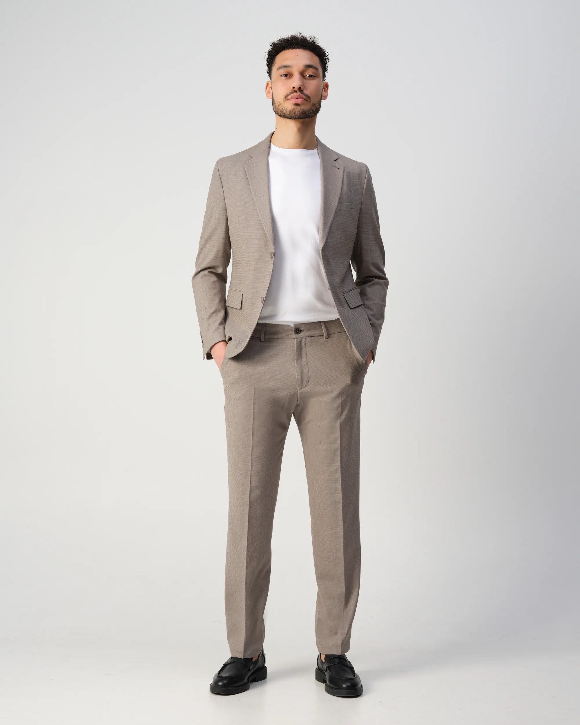 Drykorn Ajend Regular Mix & Match Pantalon Grijs 108765-001-30/34
