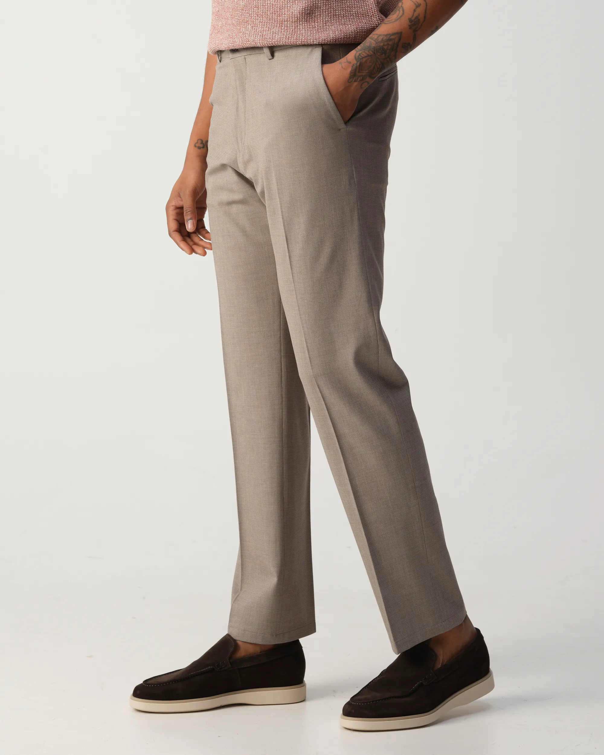 Drykorn Ajend Regular Mix & Match Pantalon Grijs 108765-001-30/34