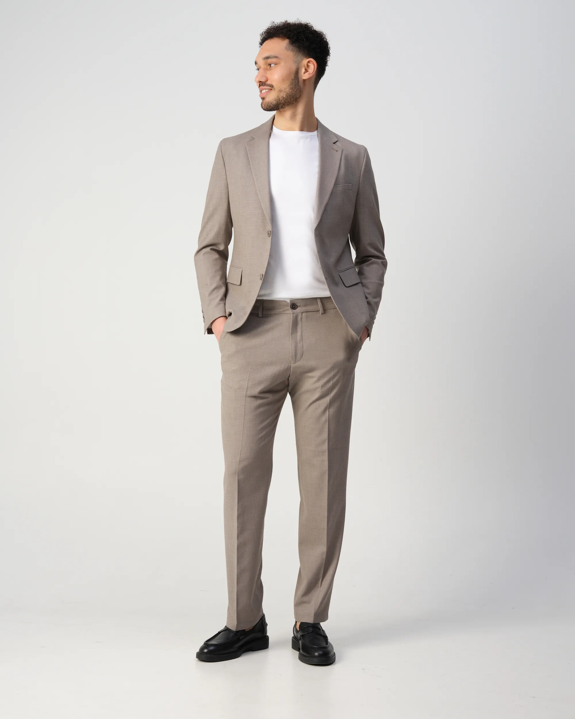 Drykorn Yames Mix & Match Colbert Grijs 108766-001-46