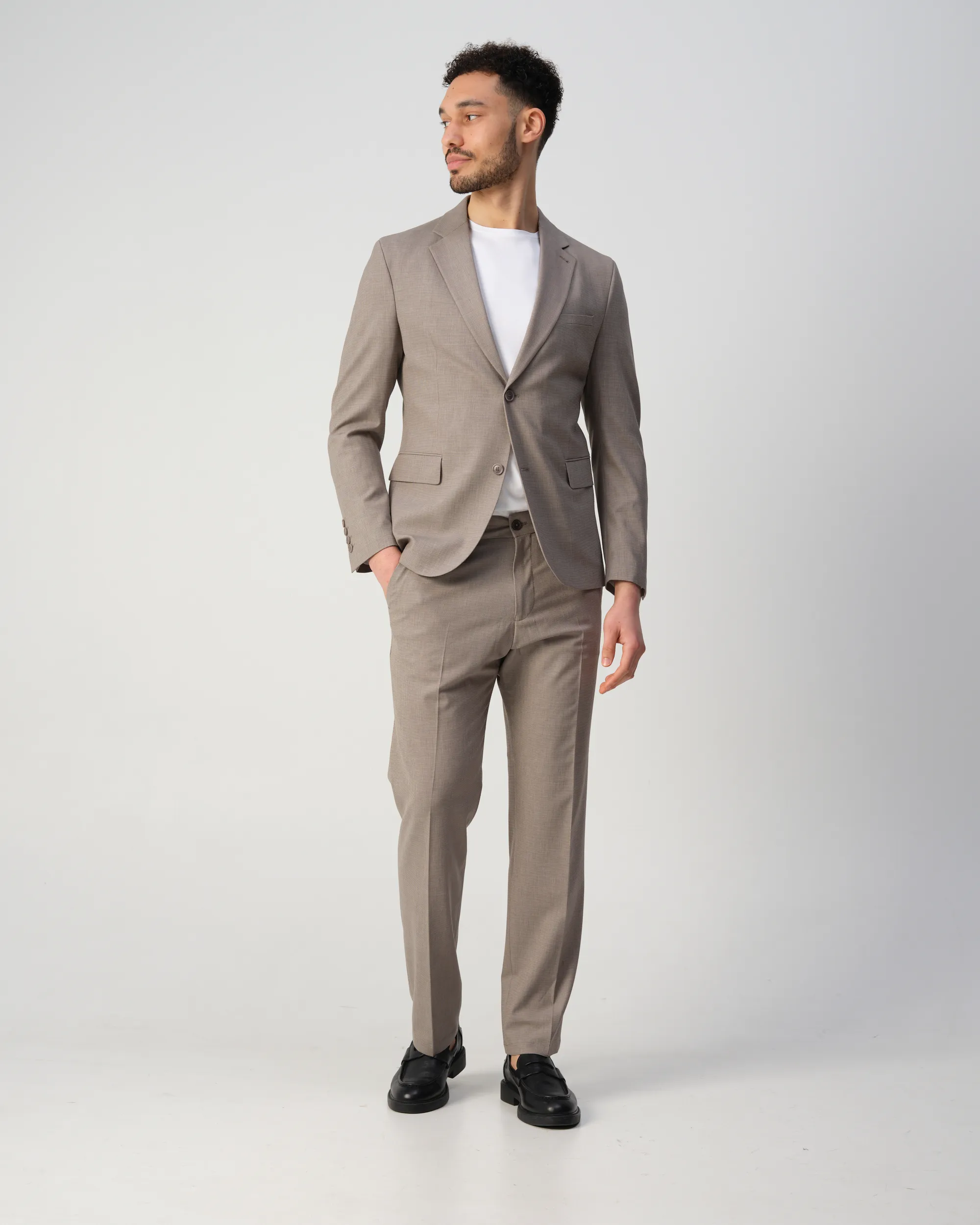 Drykorn Yames Mix & Match Colbert Grijs 108766-001-46