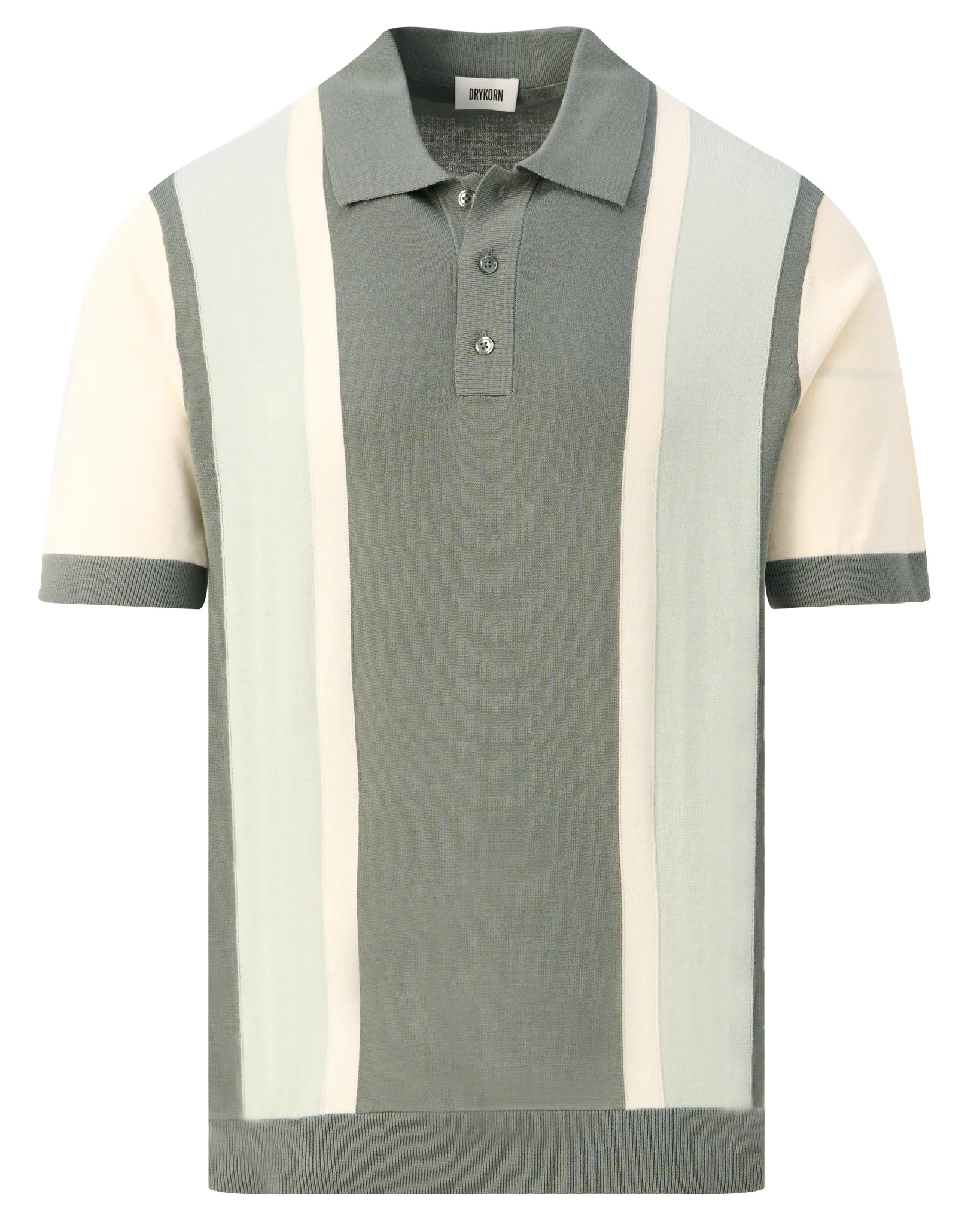 Drykorn Tamian Polo Groen 108769-001-L