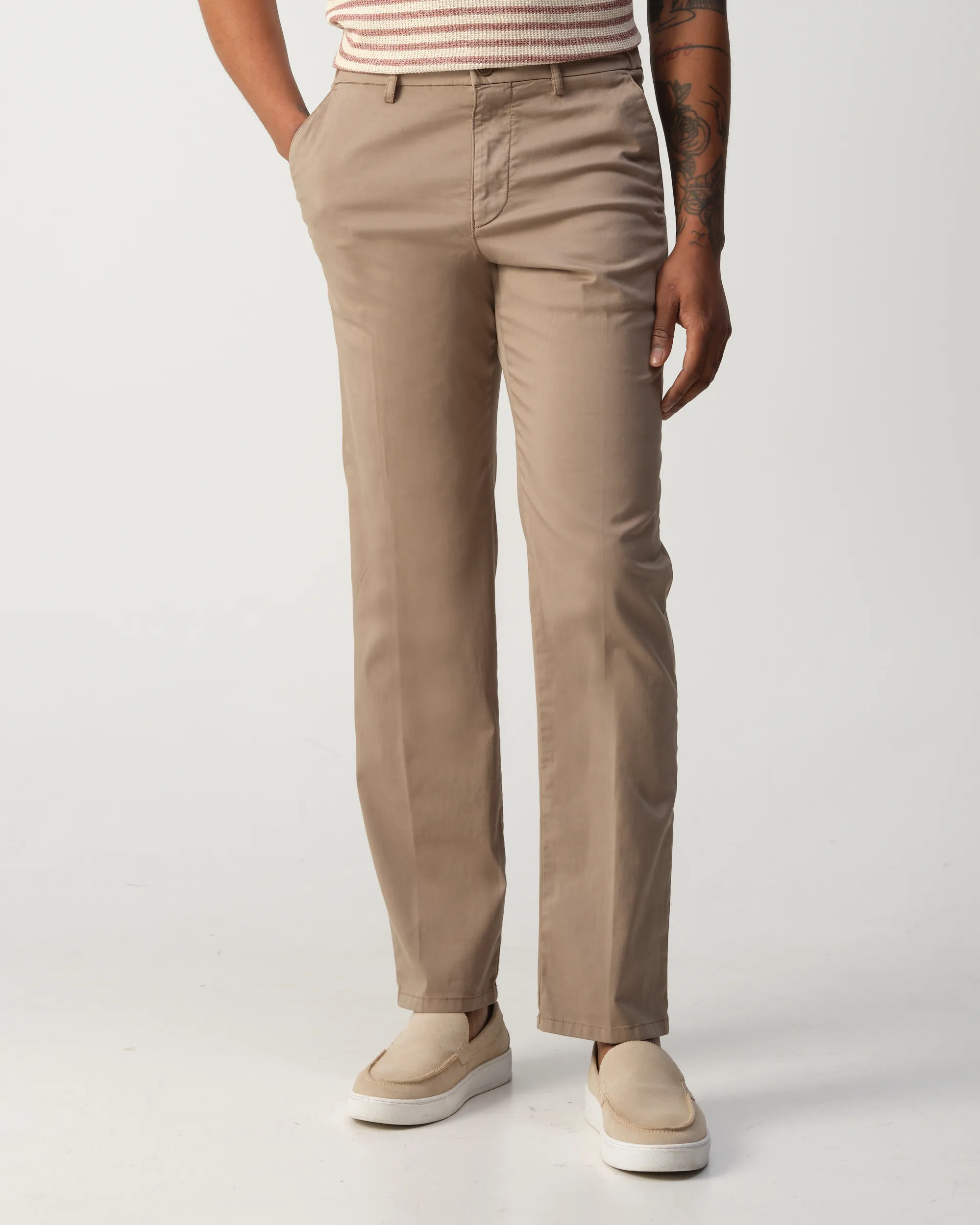 Drykorn Ajend Regular Chino Bruin 108773-001-30/34