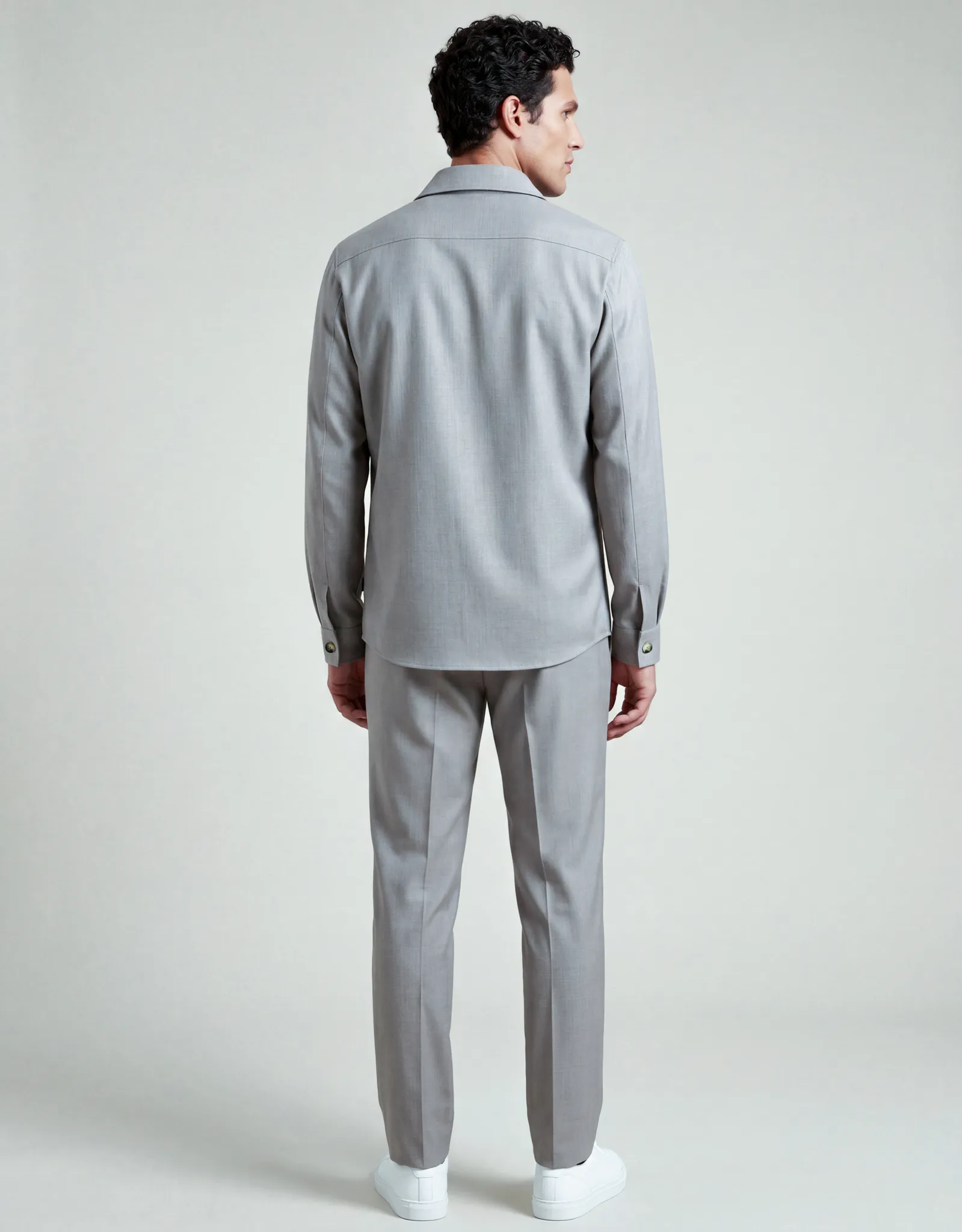 Cavallaro Perizzo Overshirt Bruin 108801-001-L