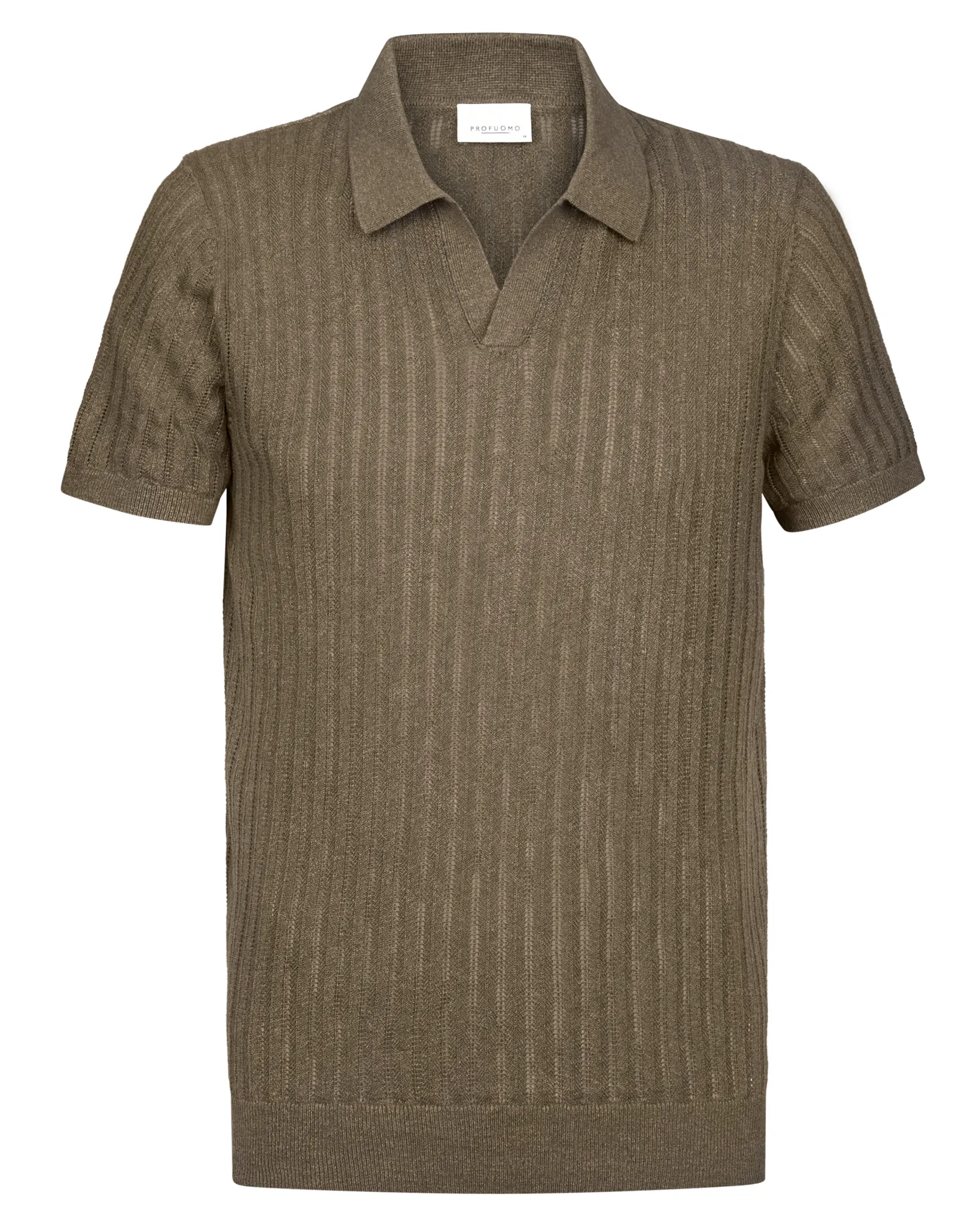 Profuomo Polo  Bruin 108829-001-L