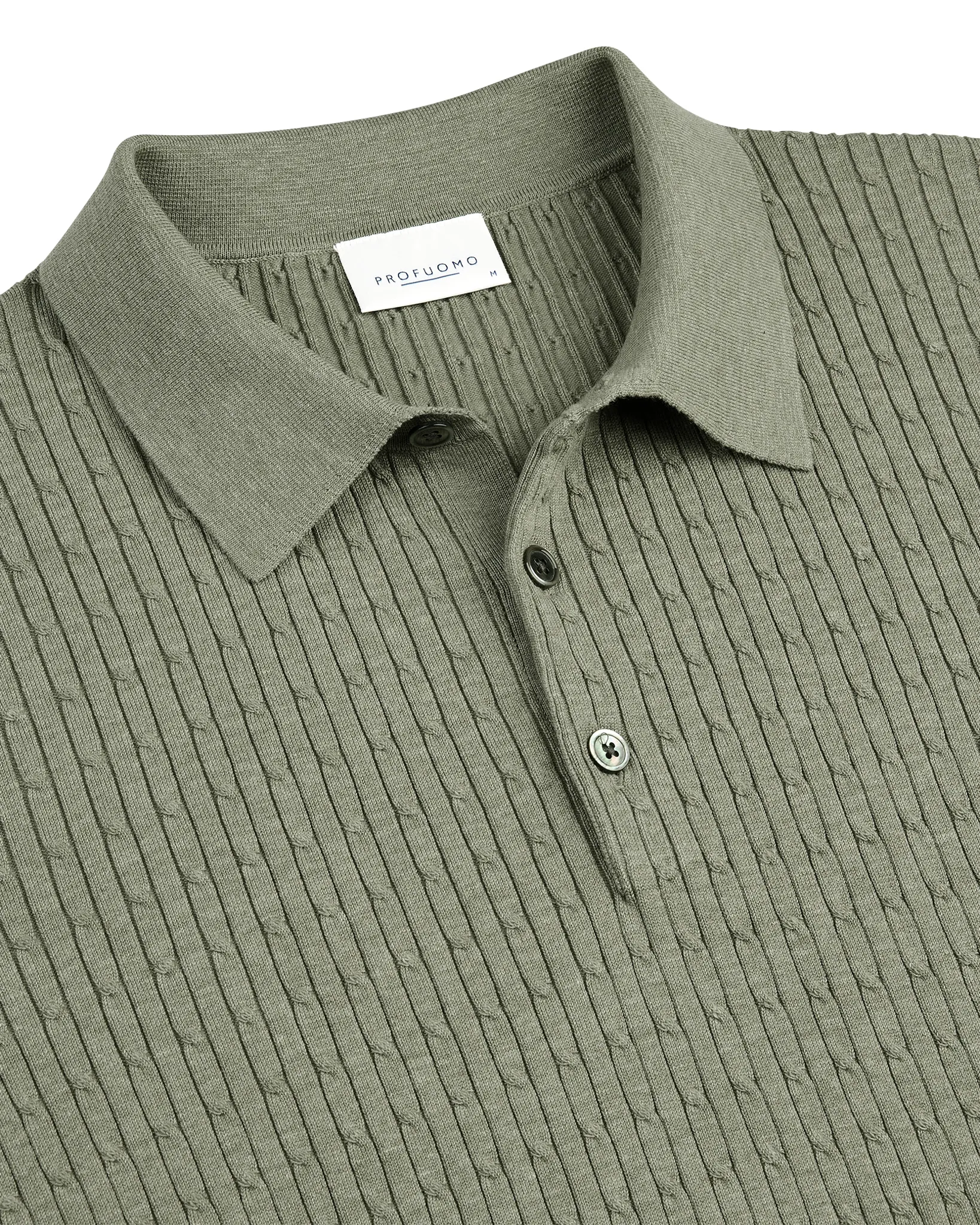 Profuomo Polo  Groen 108833-001-L