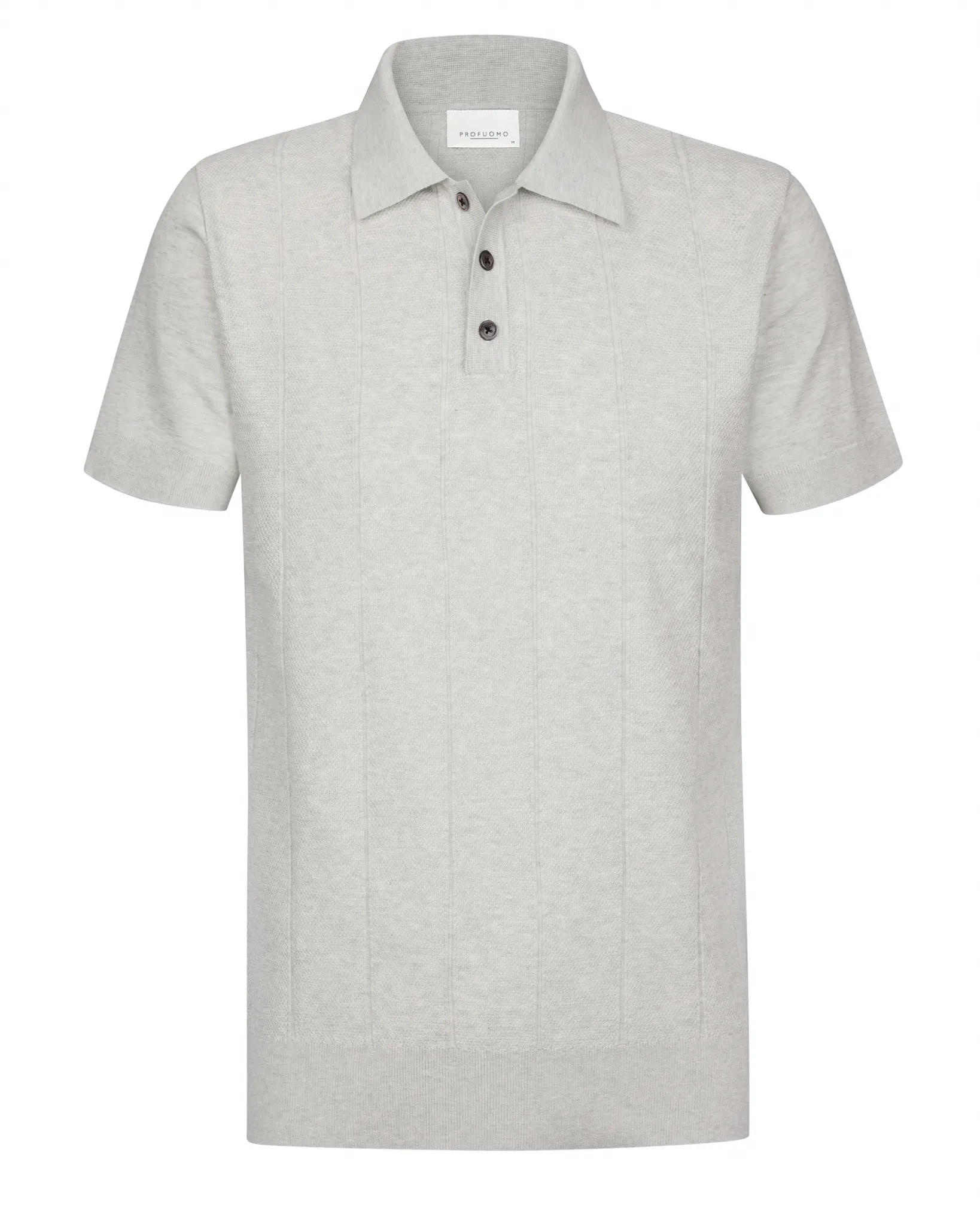 Profuomo Polo  Licht grijs 108843-001-L