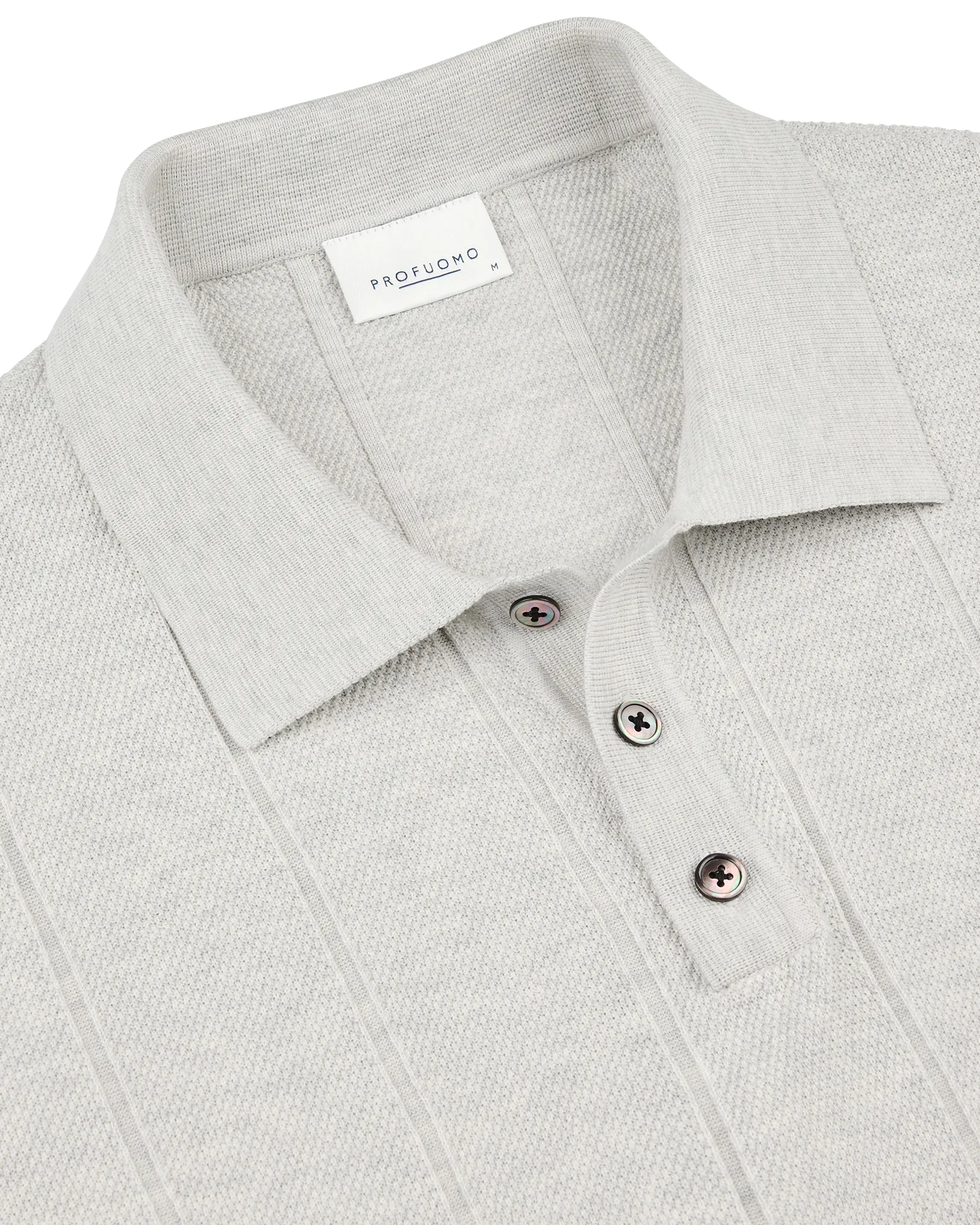 Profuomo Polo  Licht grijs 108843-001-L