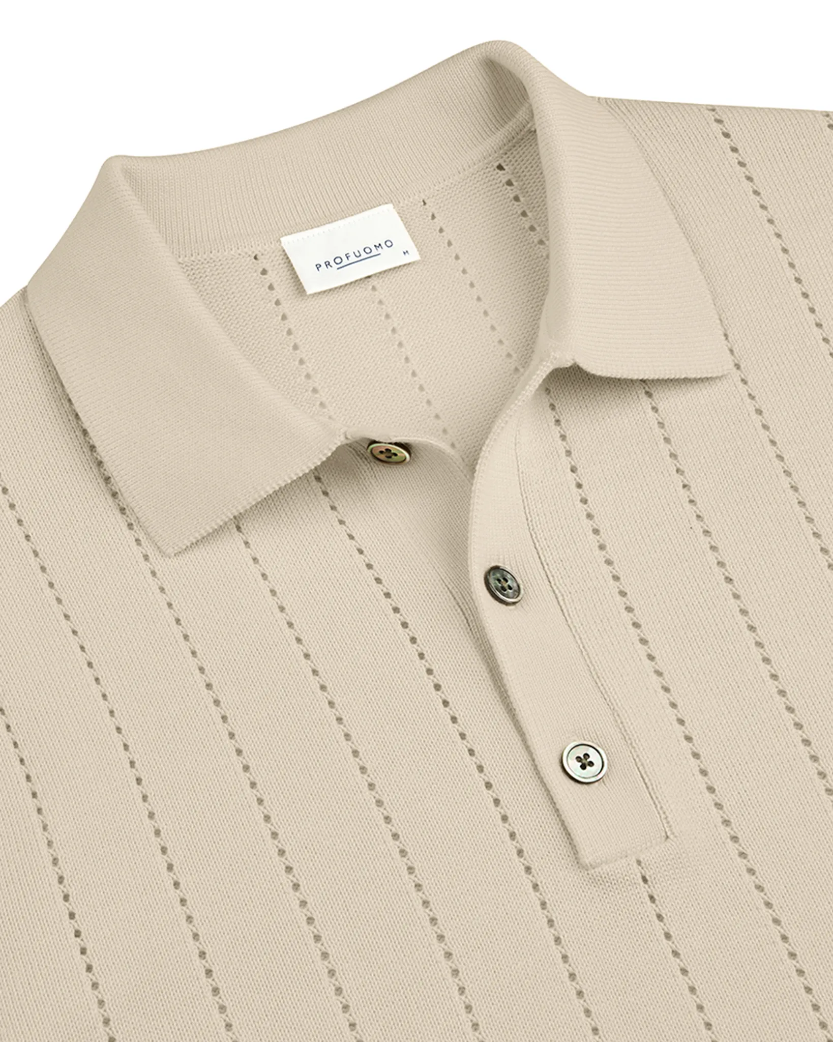 Profuomo Polo  Wit 108867-001-L