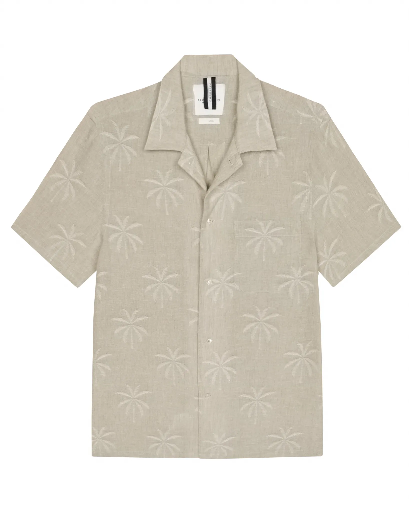 Profuomo Casual Overhemd Beige 108876-001-L