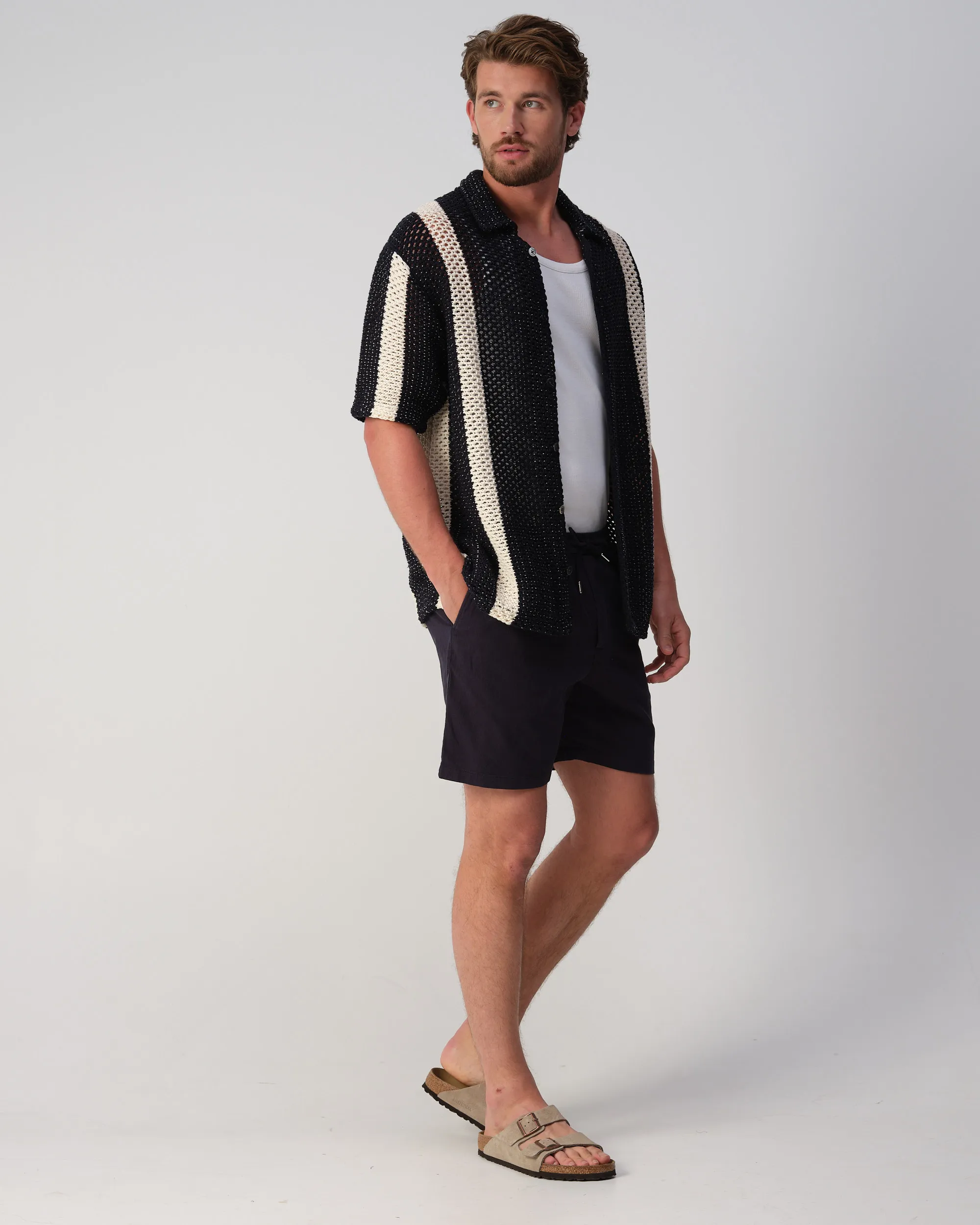 Profuomo Short Blauw 108877-001-46