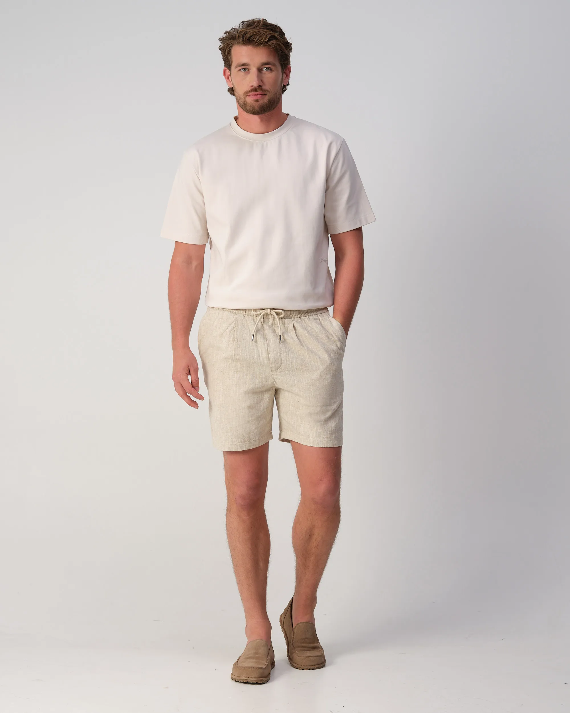 Profuomo Short Ecru 108879-001-46