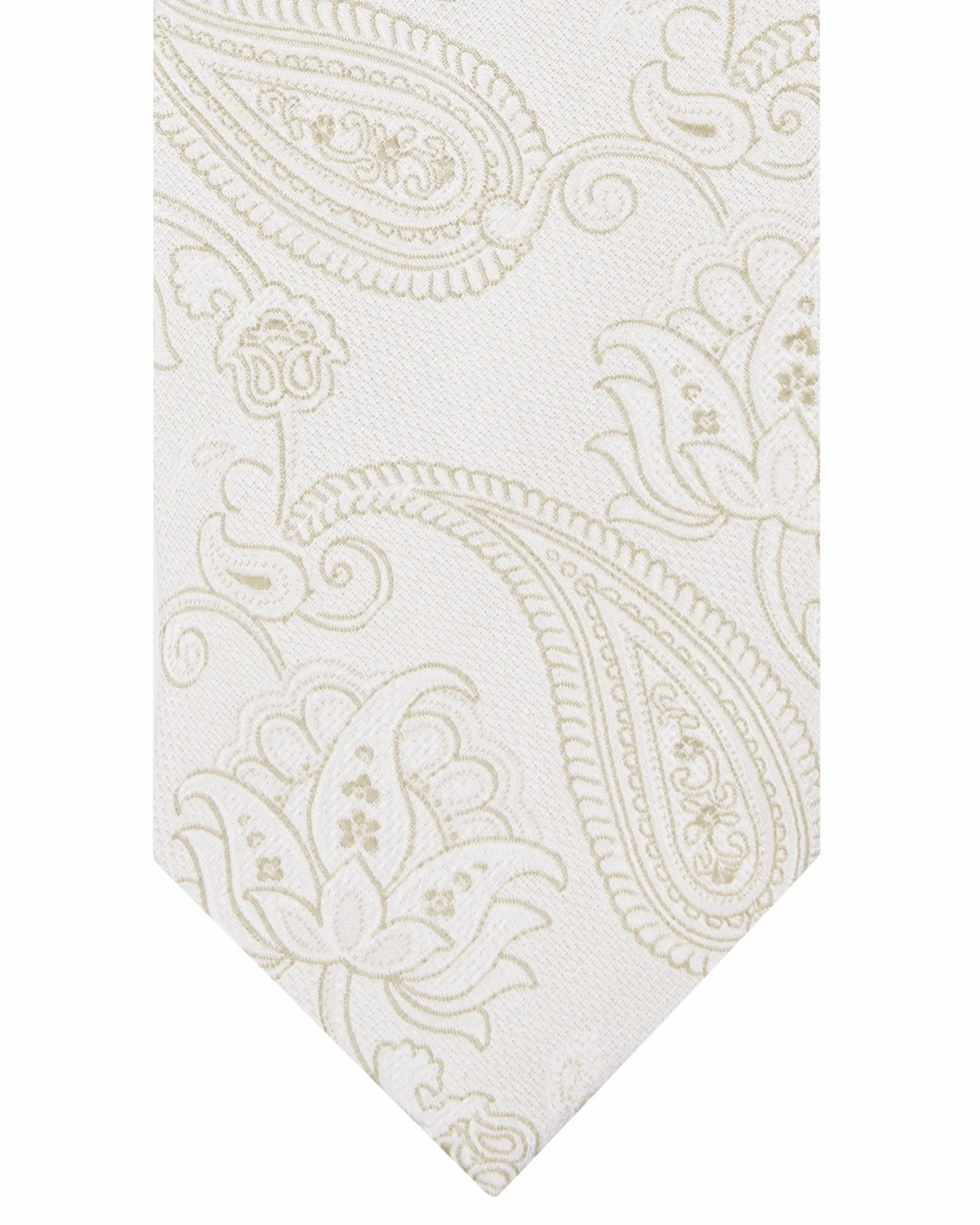 Profuomo Stropdas Wit 108926-001-0