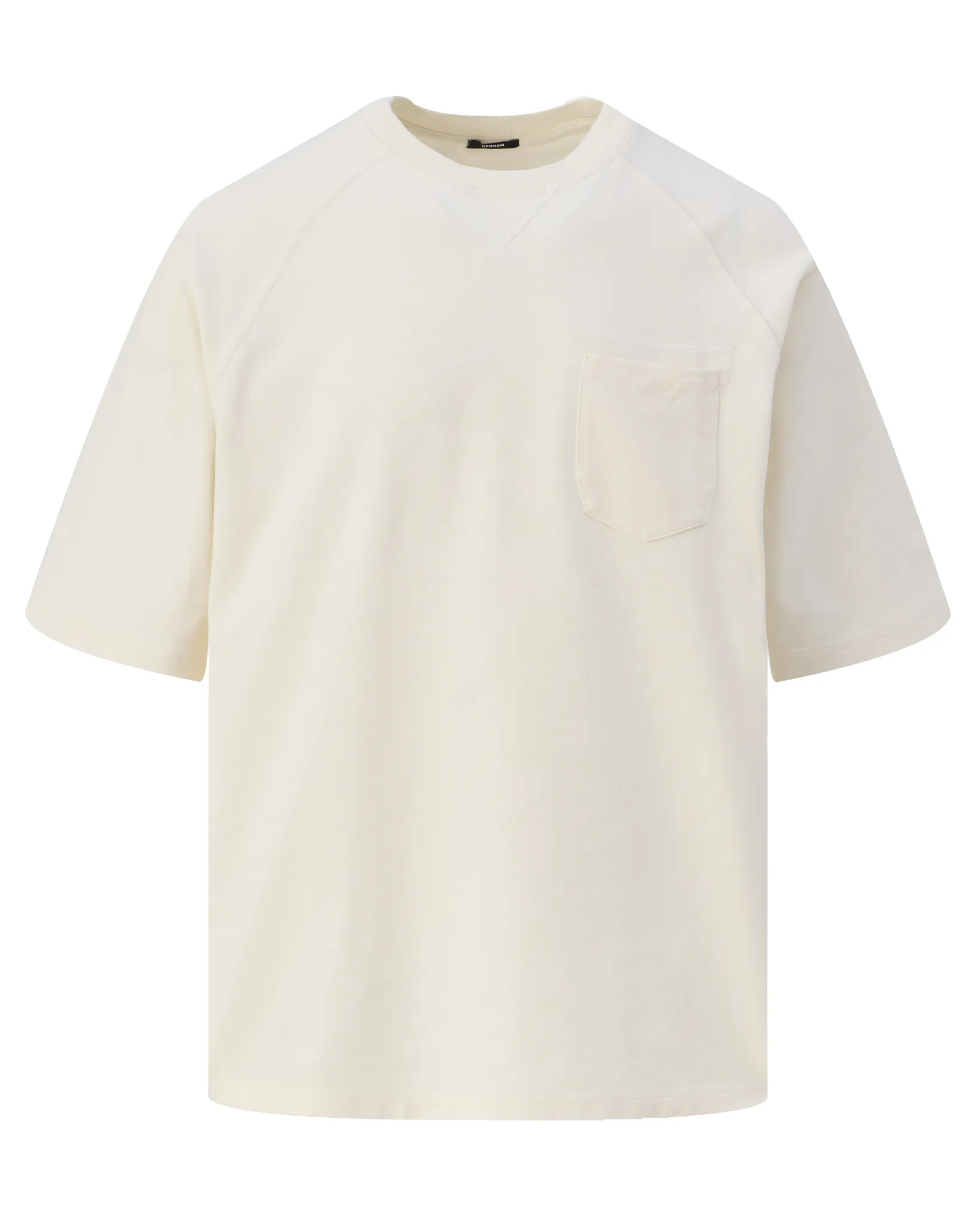 Denham T-shirt Korte mouw Wit 108957-001-L