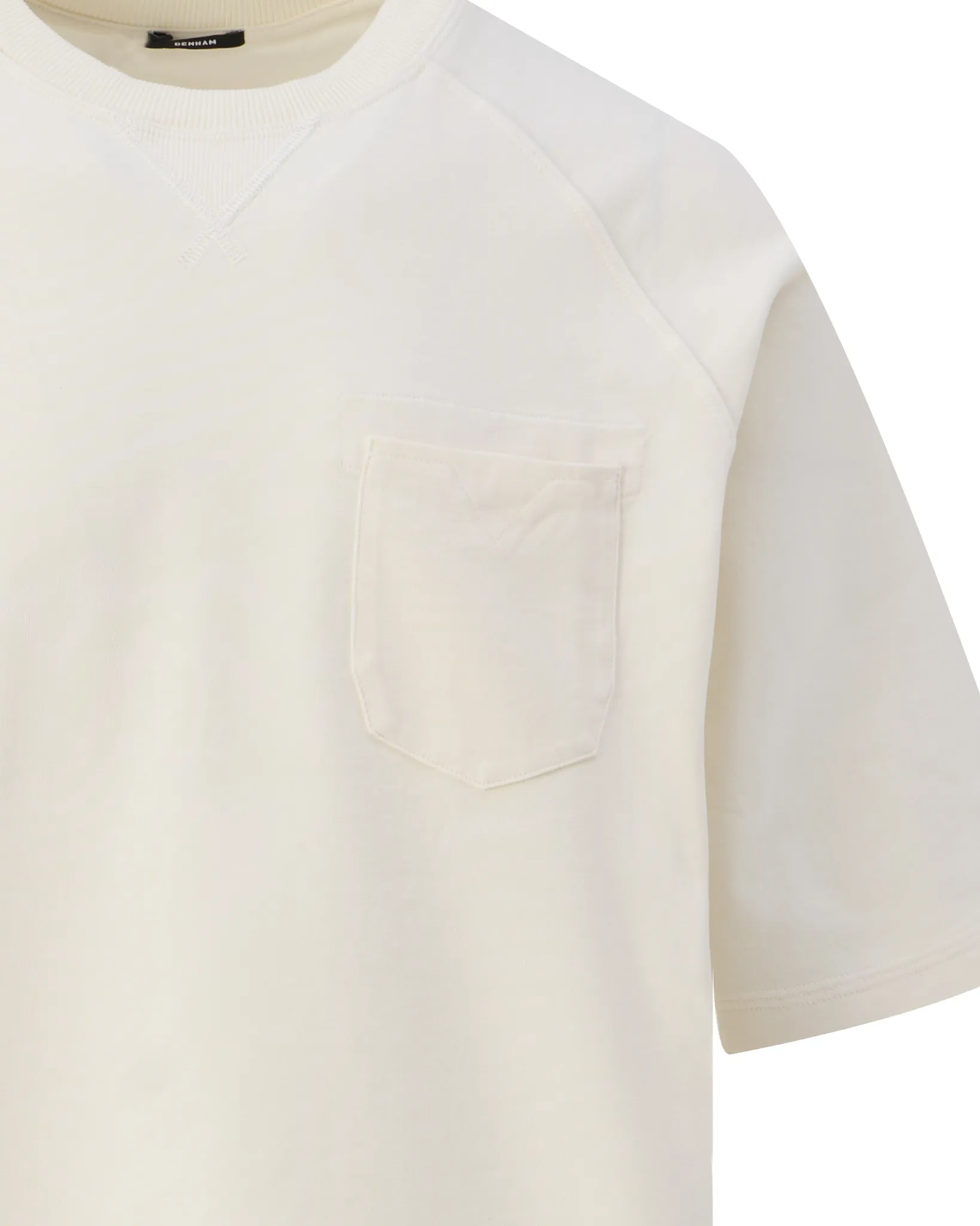 Denham T-shirt Korte mouw Wit 108957-001-L