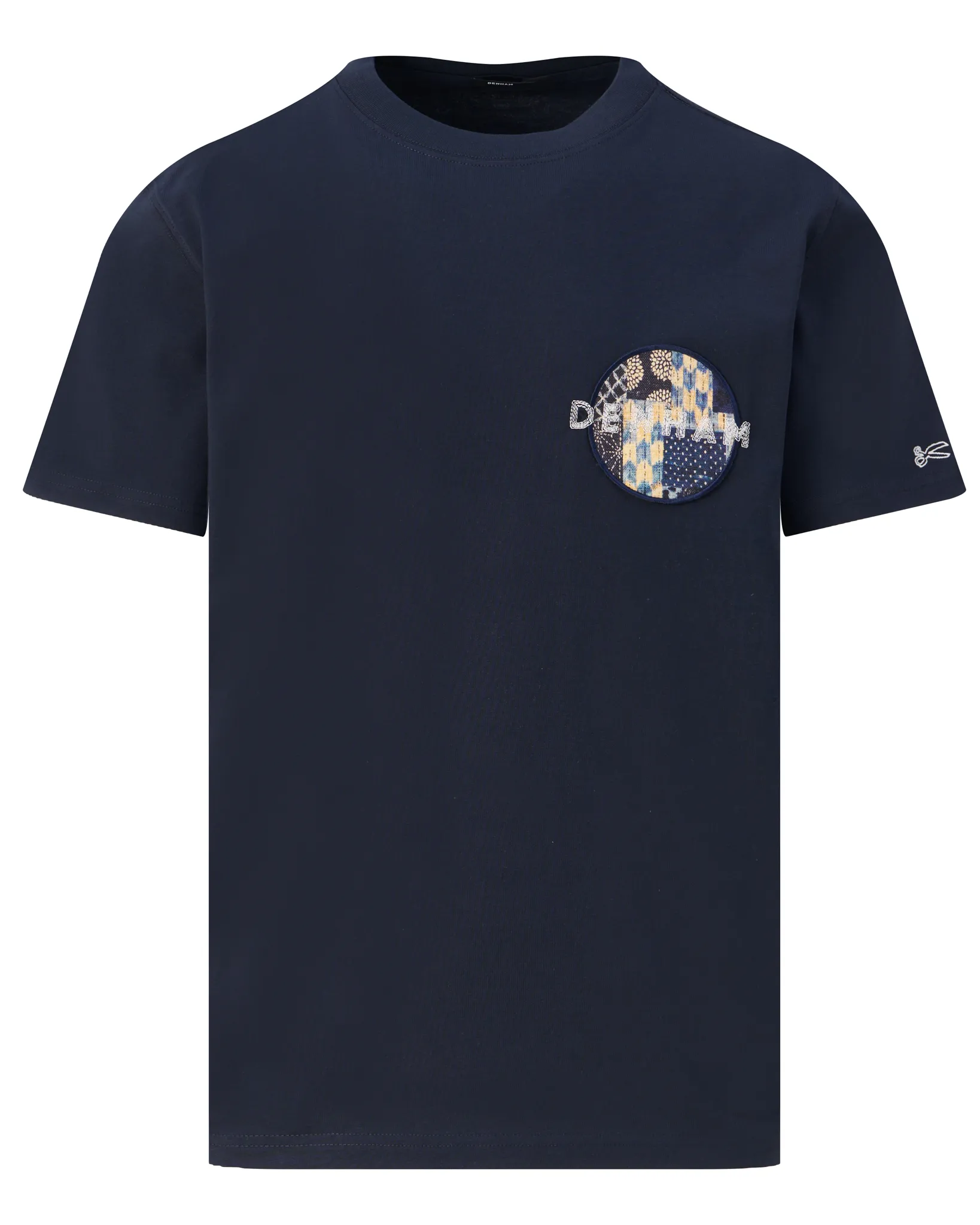 Denham T-shirt Donker blauw 108959-001-L