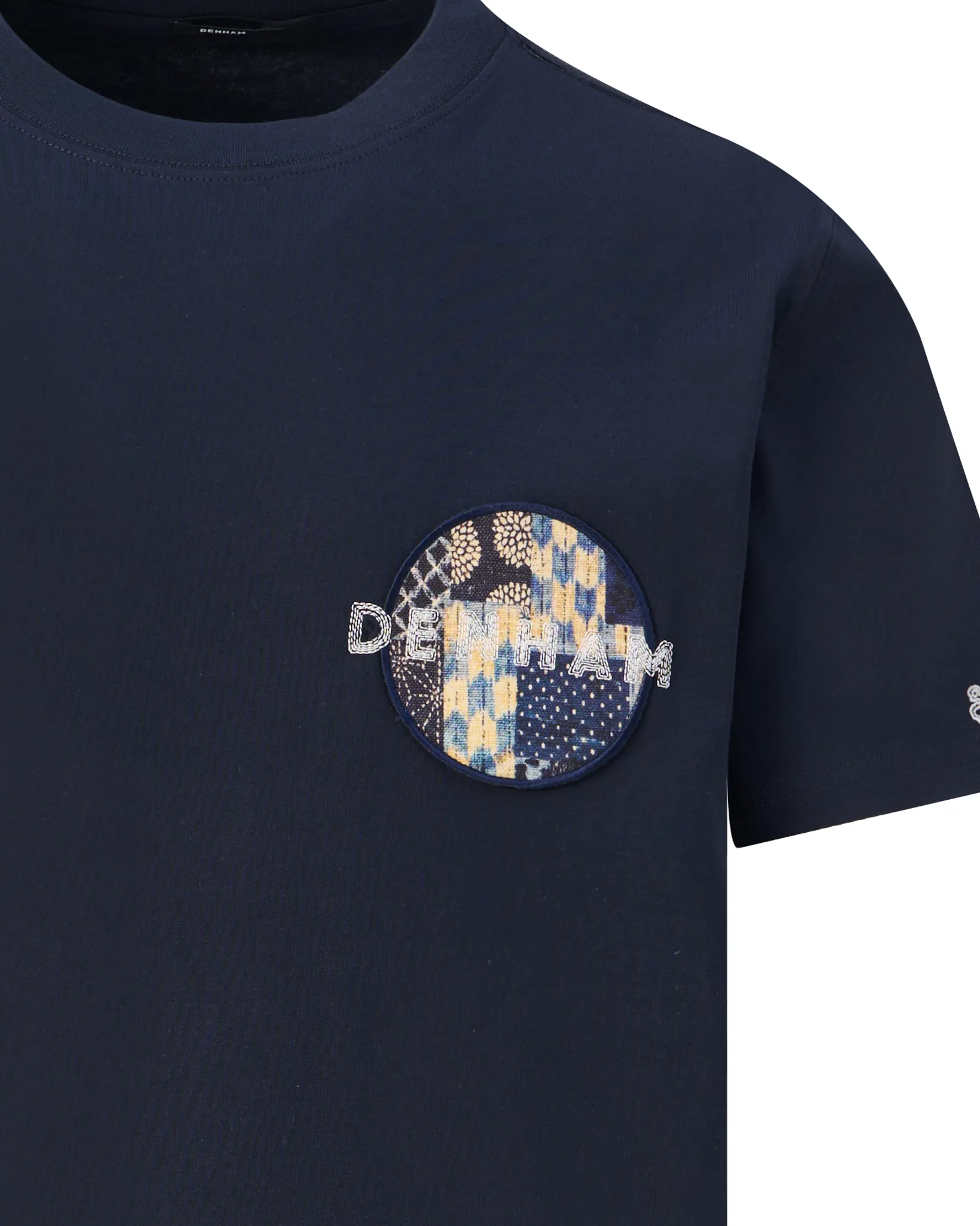 Denham T-shirt Donker blauw 108959-001-L